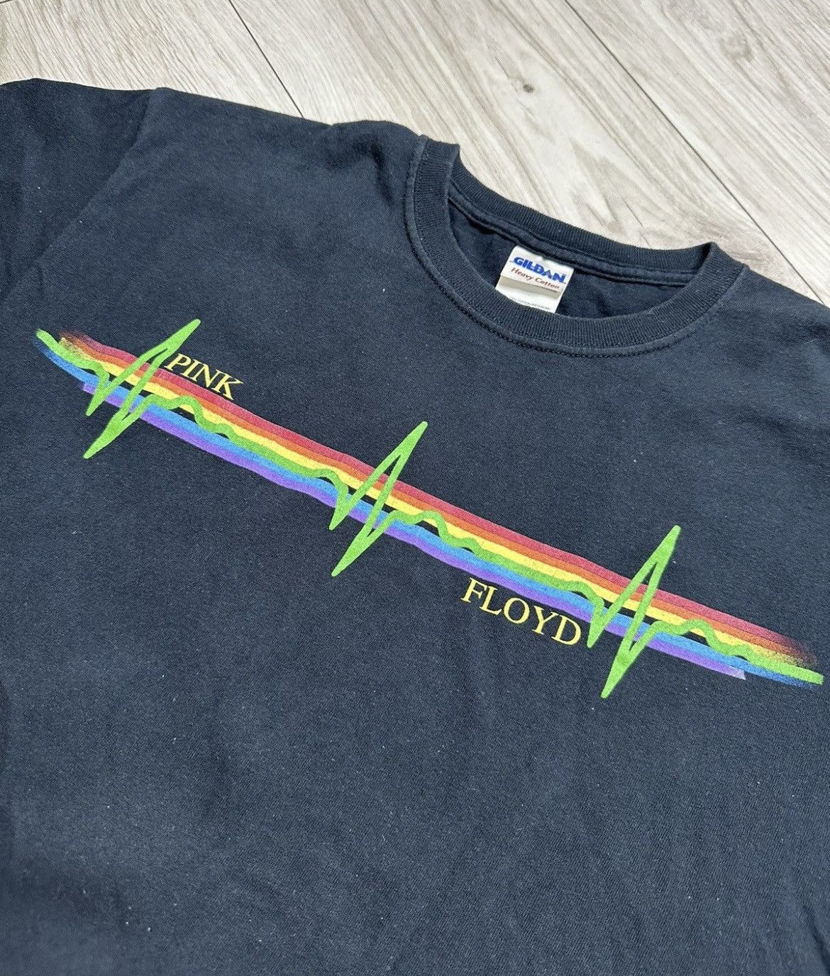Band Tees × Vintage Vintage Y2K PINK FLOYD FACE ABSTRACT ANGRY HORROR BONES Size US M / EU 48-50 / 2 - 3 Thumbnail