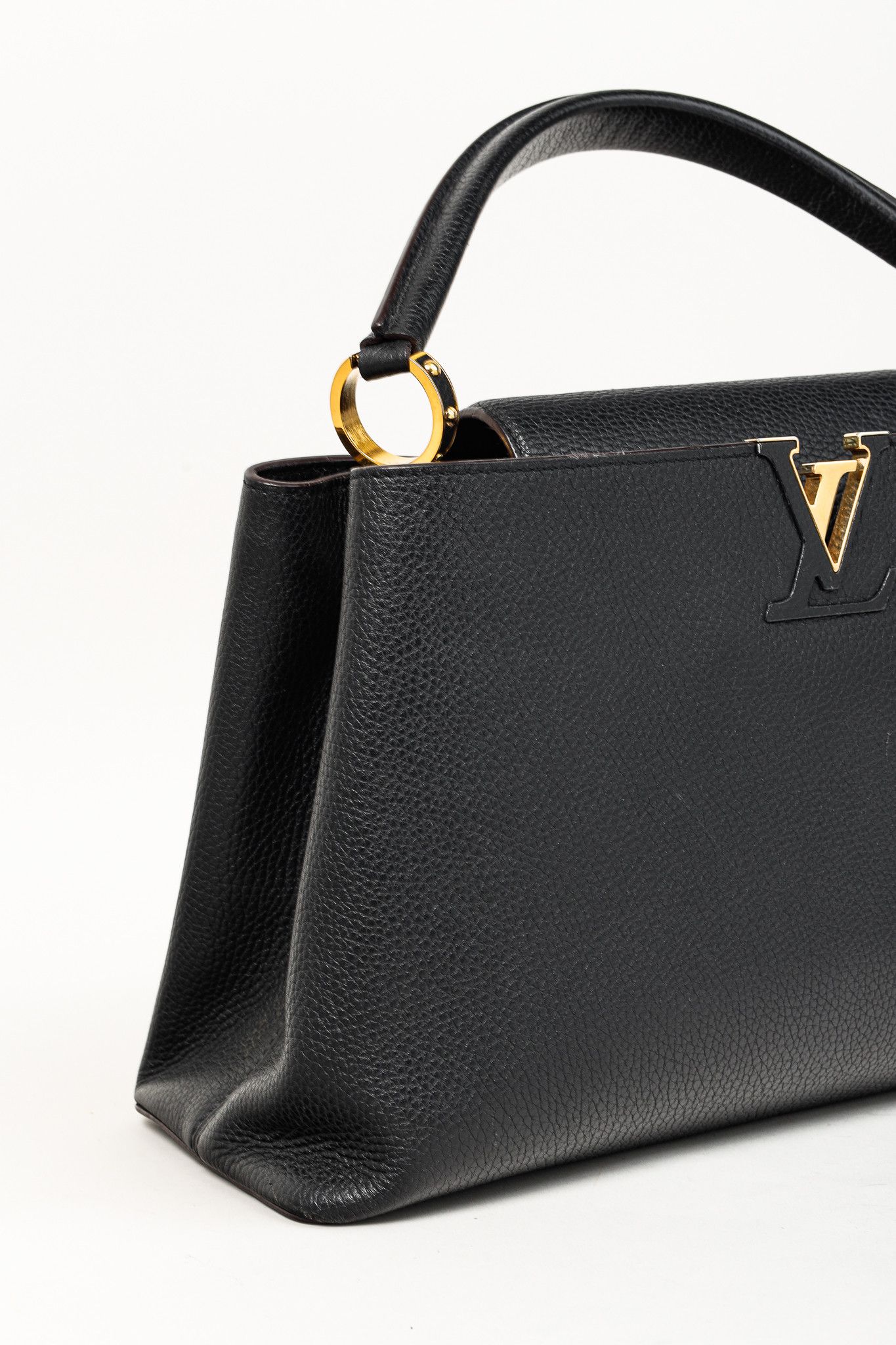 Louis Vuitton Louis Vuitton Capucines MM Taurillon Leather Satchel Size ONE SIZE - 8 Thumbnail