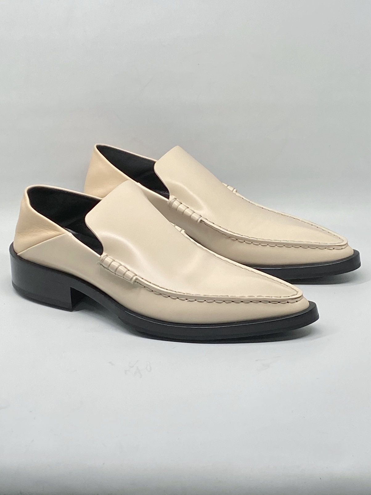 Jil Sander JIL SANDER Point Toe Leather Loafers size 37 Size US 7 / IT 37 - 8 Thumbnail