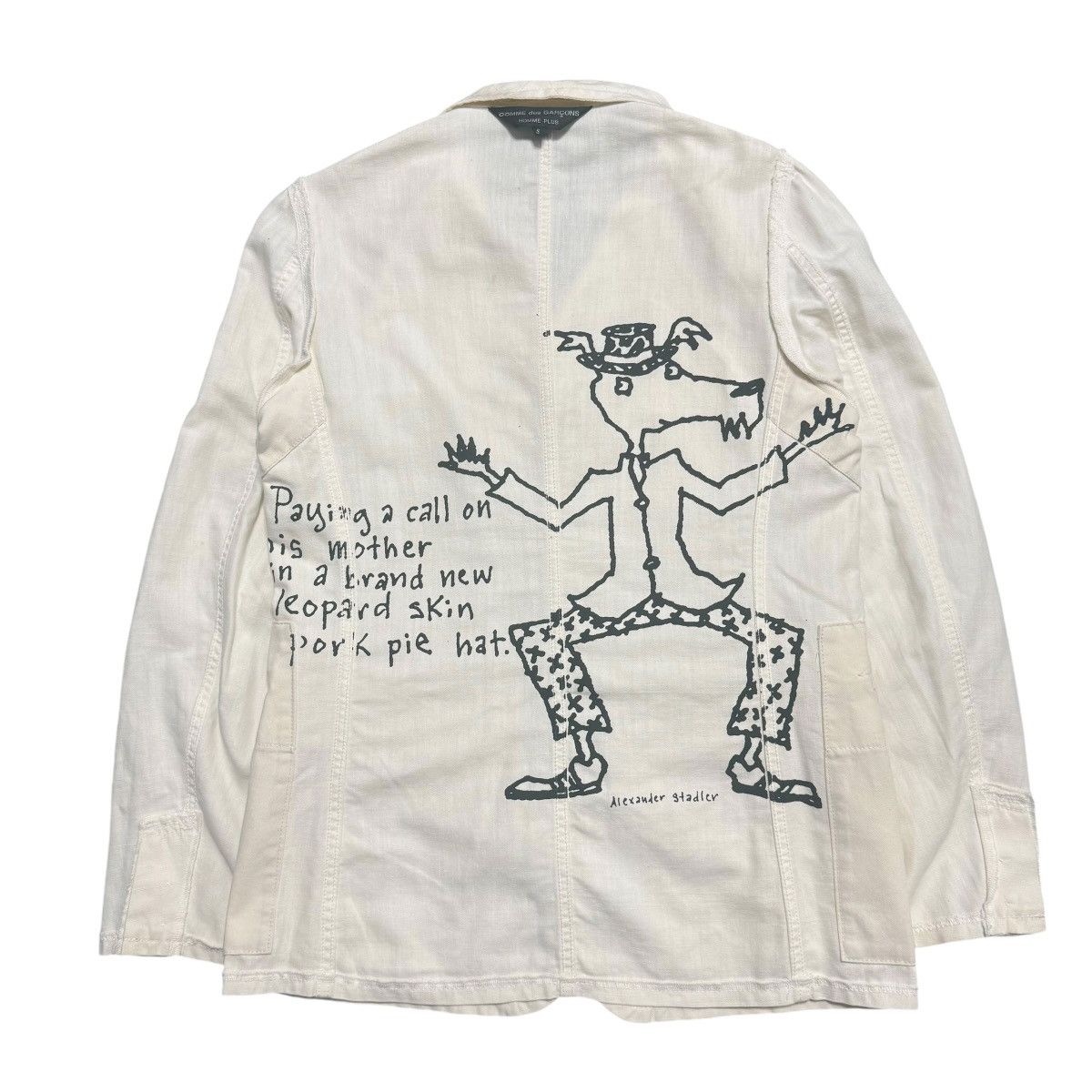 Comme des Garcons Homme Plus SS04 Comme Des Garcons Homme Plus x Alexander Stadler Jacket Size US S / EU 44-46 / 1 - 14 Thumbnail