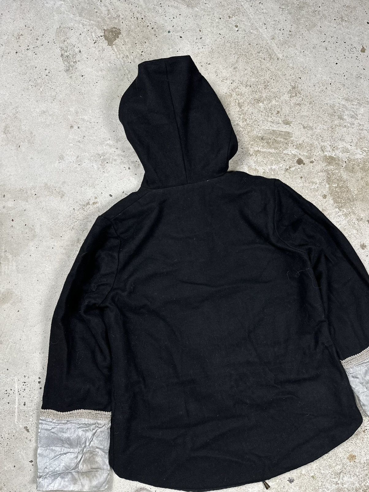 If Six Was Nine × Japanese Brand × Le Grande Bleu (L.G.B.) Vintage Y2K Faux Fur Wool Knit Hooded Sweater Size US M / EU 48-50 / 2 - 11 Thumbnail