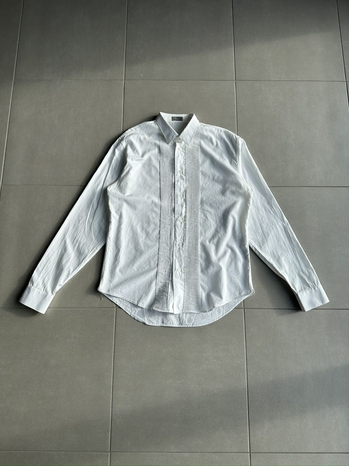 Dior Homme AW05 “In the morning” button up tuxedo shirt