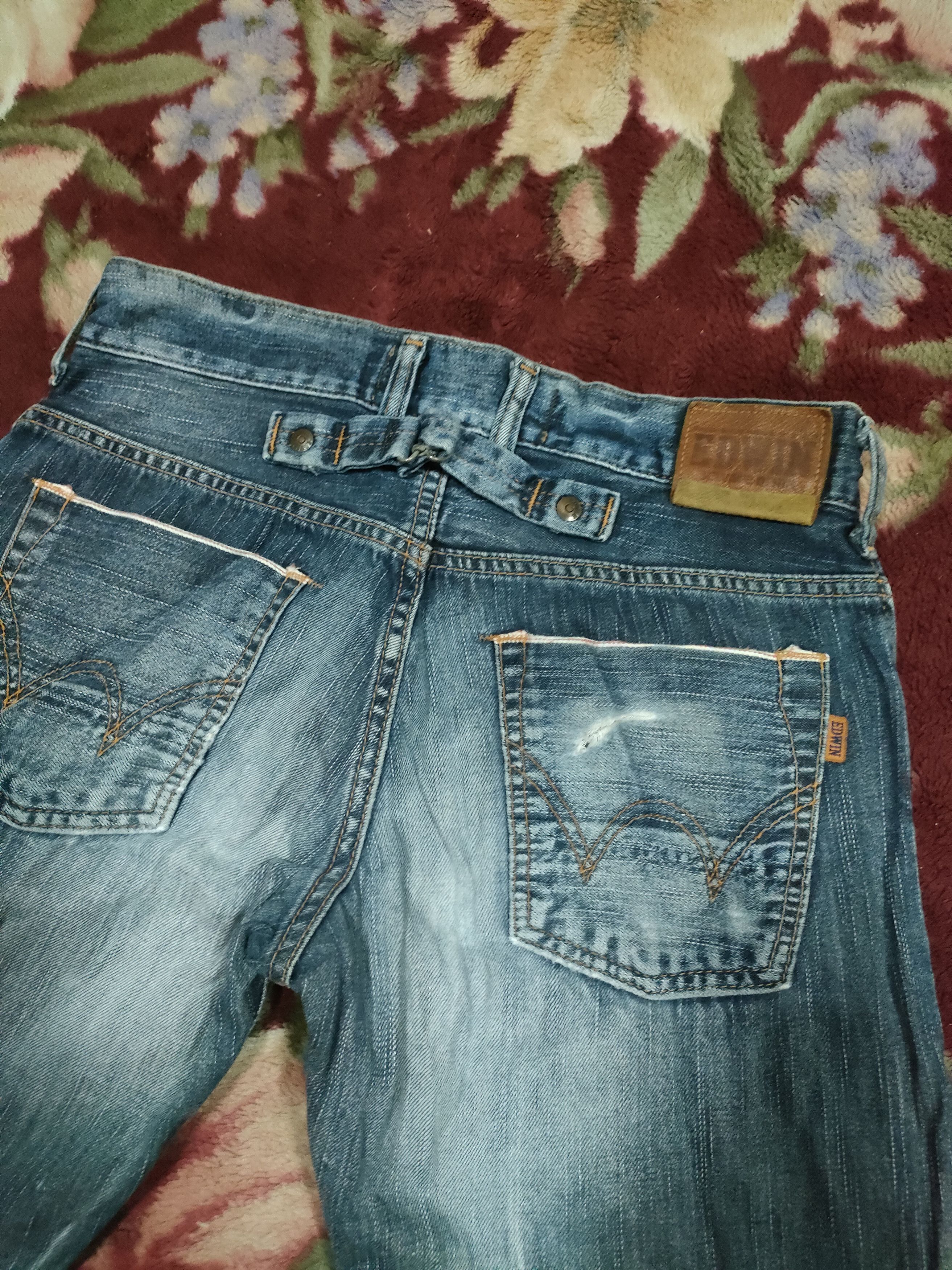 Edwin × Japanese Brand Edwin 505 Vintage Selvedge Jeans Size US 29 - 2 Thumbnail