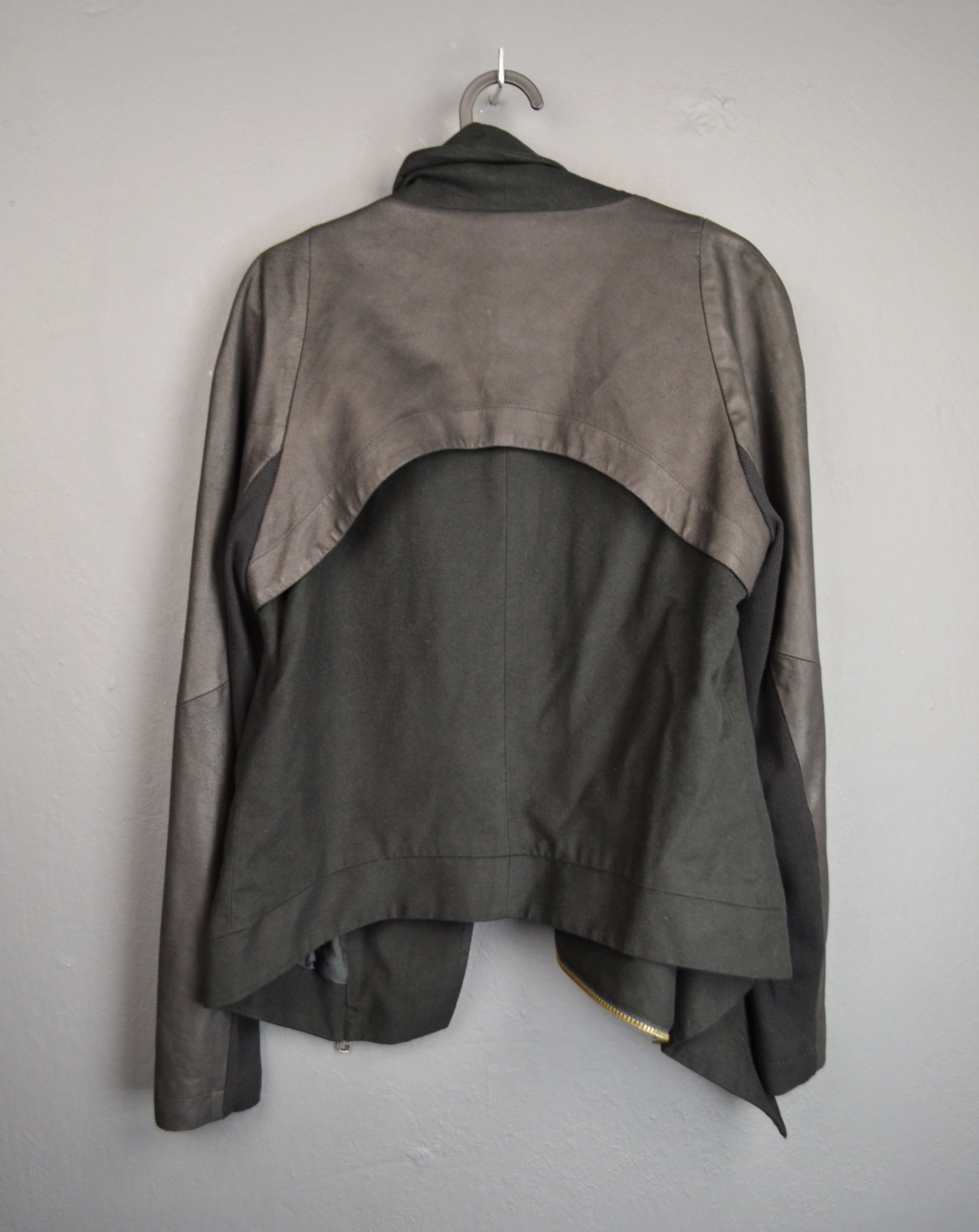 Helmut Lang Helmut Lang Biker Jacket Goat Leather Inserts M Made in USA Size M / US 6-8 / IT 42-44 - 8 Thumbnail