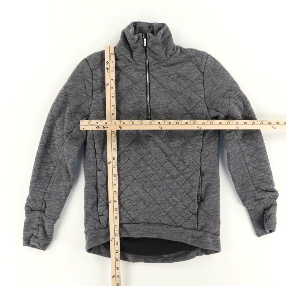 Lululemon Lululemon Forever Warm Pullover Sweatshirt Gray Women 2 Mock Long Sleeve Shirt Womens 2 Forever Warm Pullover Lululemon Gray Shirt Womens 2 Size XS / US 0-2 / IT 36-38 - 3 Thumbnail
