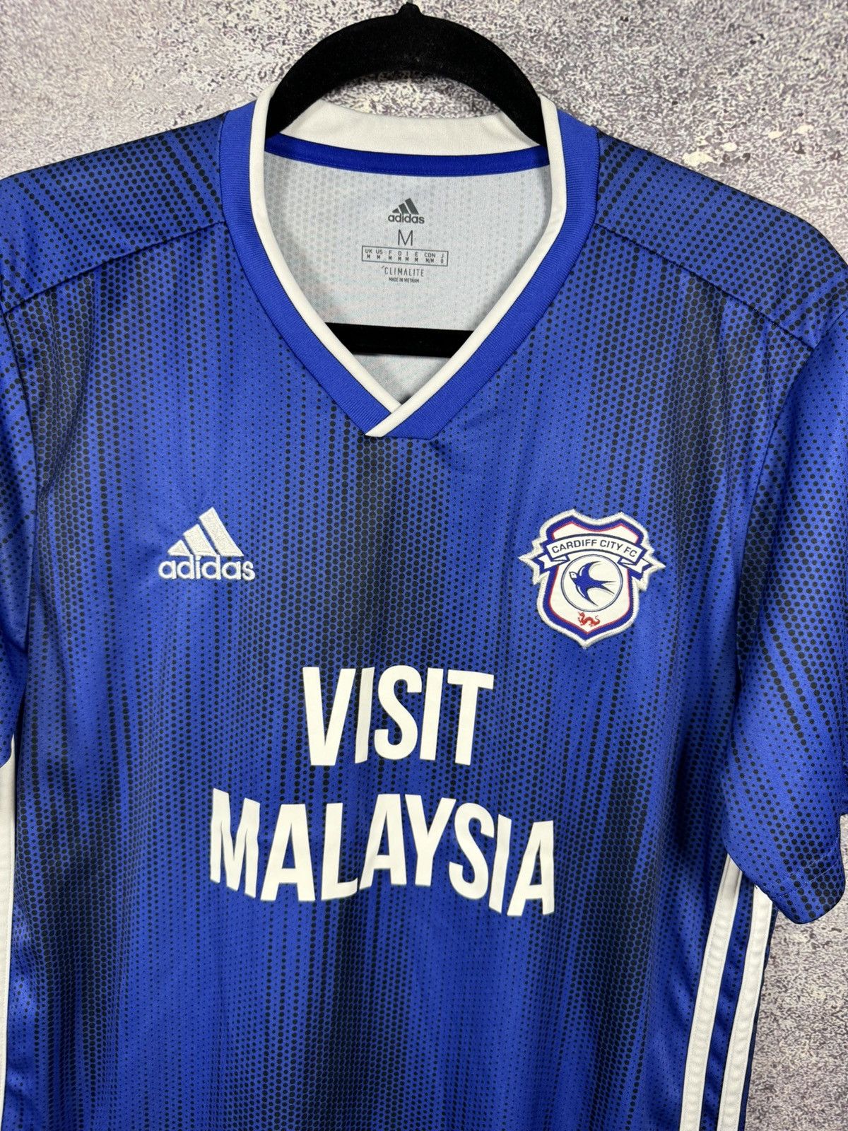 Adidas Vintage Cardiff City 2019/20 Adidas Soccer Jersey Blokcore Size US M / EU 48-50 / 2 - 5 Thumbnail