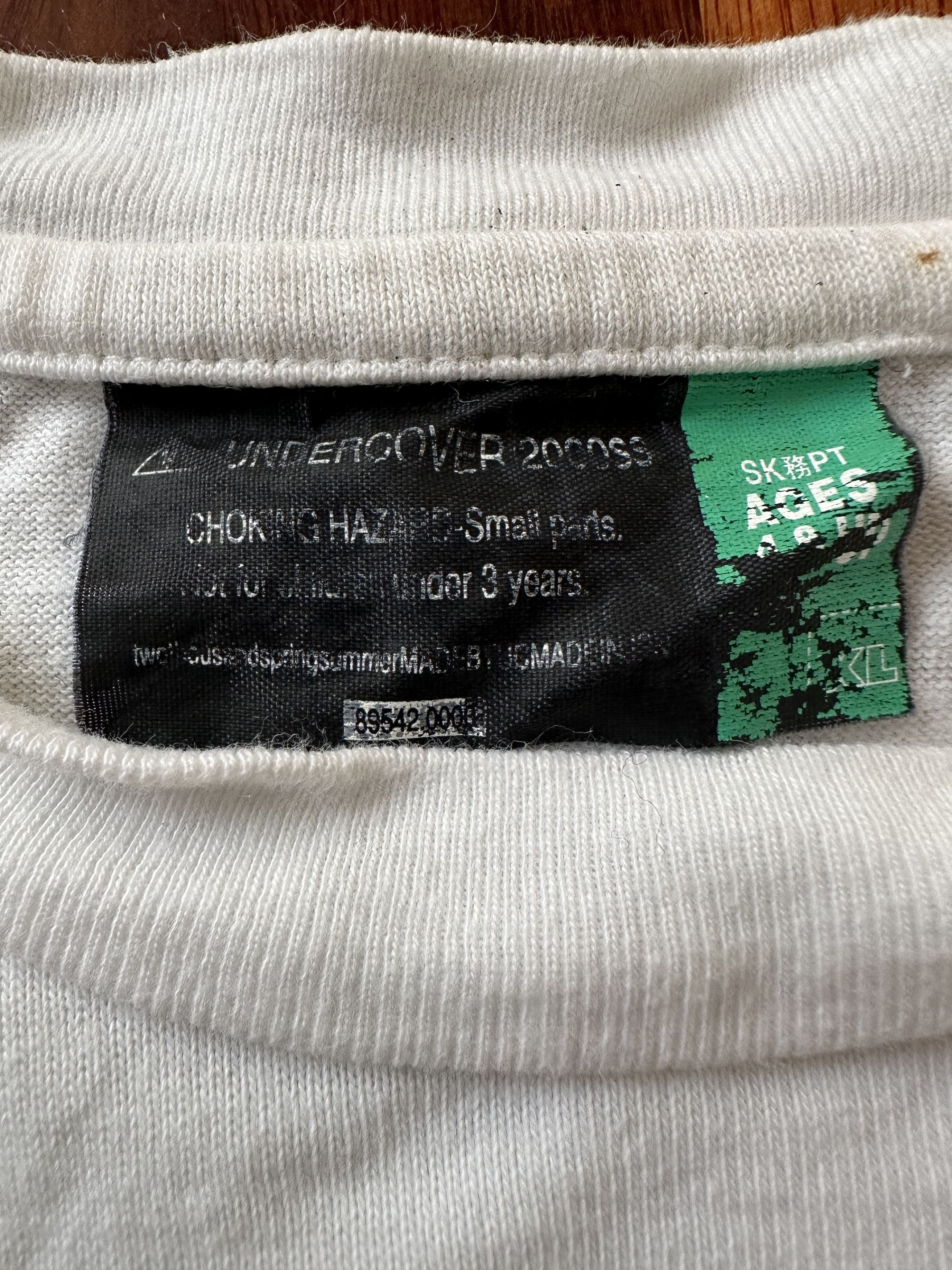 Kaws × Undercover Undercover x Kaws S/S 2000 Chum Tee Size US XL / EU 56 / 4 - 8 Thumbnail