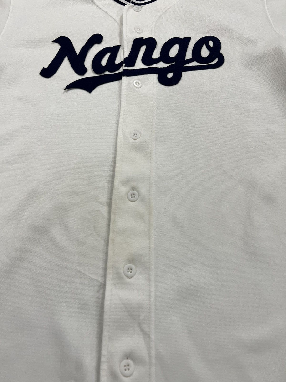 Japanese Brand × Vintage Vintage Nango Baseball Jersey Size US XL / EU 56 / 4 - 3 Thumbnail