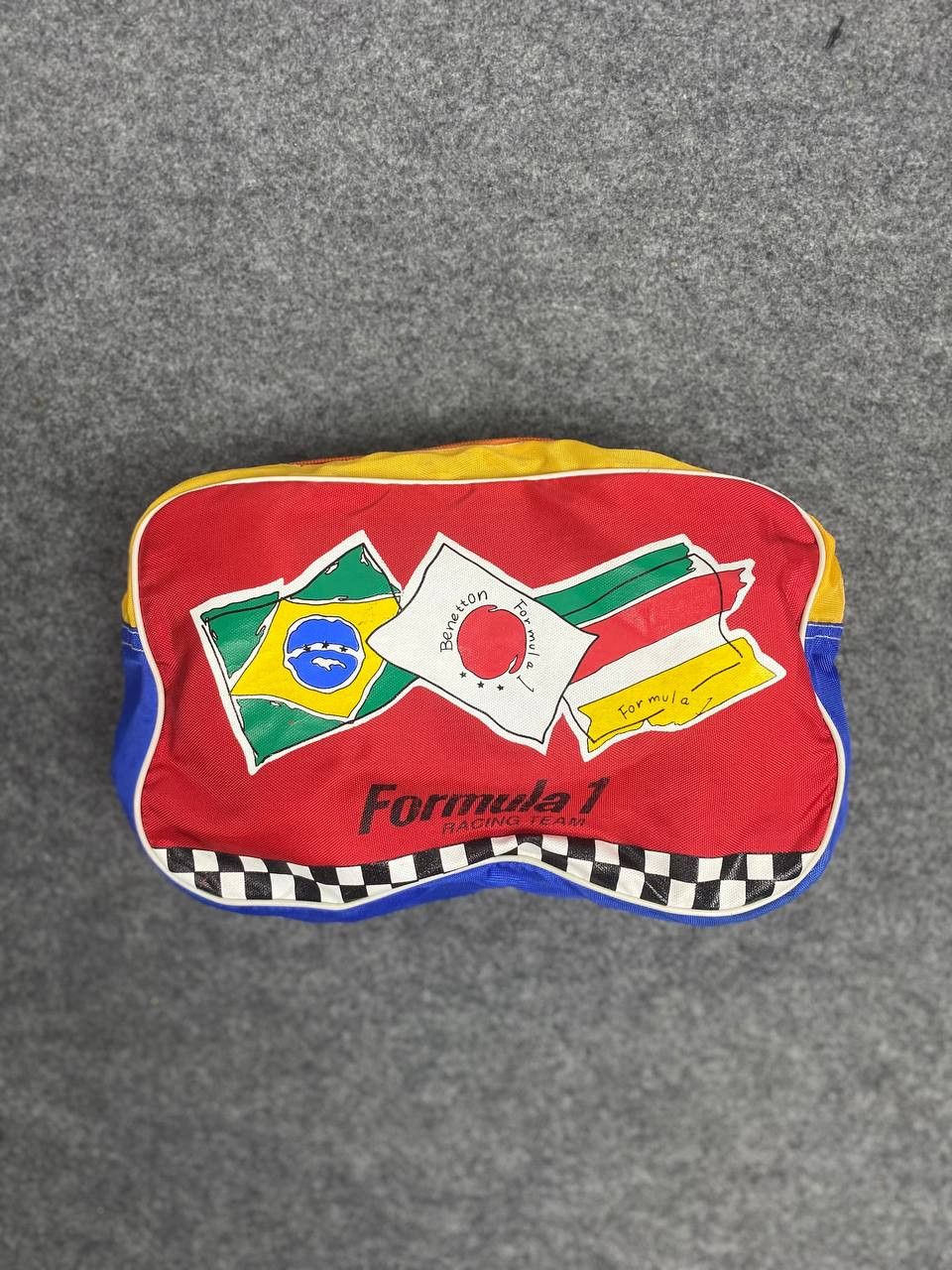 Benetton benetton formula one cluth bag very nice design Size ONE SIZE - 1 Thumbnail
