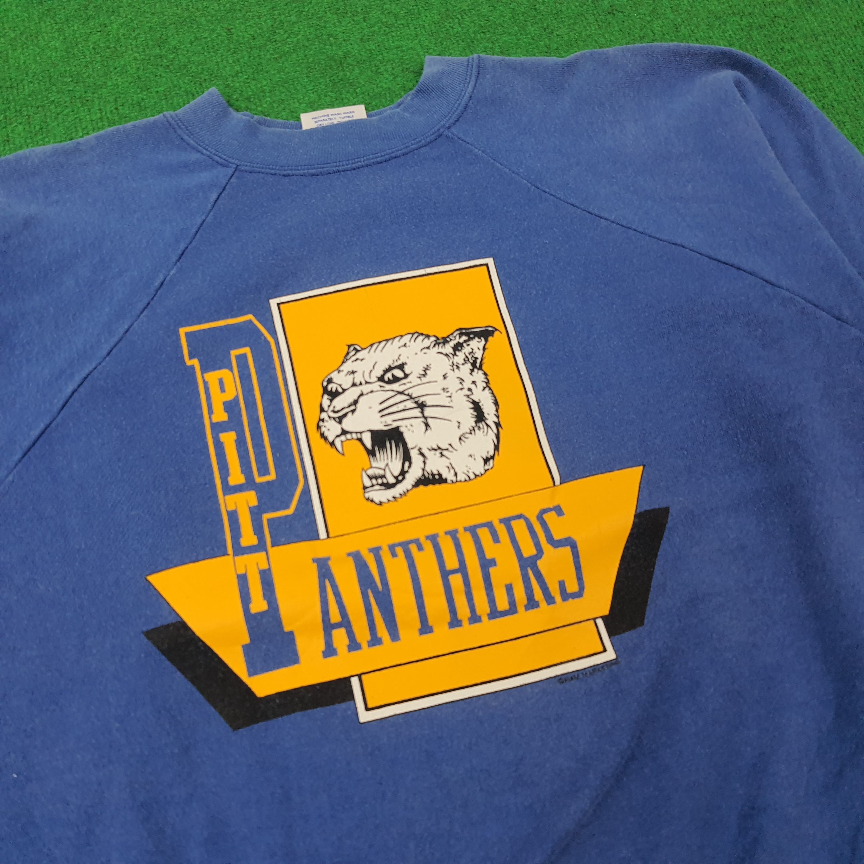 NFL × Vintage Vintage NFL Pittsburg Panters Football Sweatshirts Size US M / EU 48-50 / 2 - 2 Thumbnail