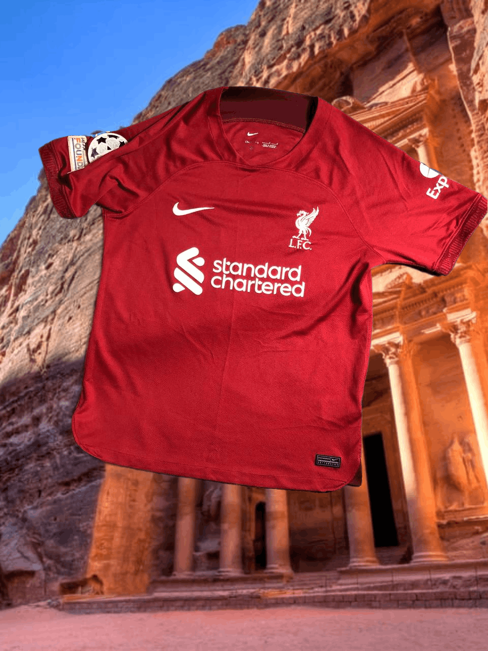 Nike T-Shirt Nike Jerseys Y2K Vintage big logo L.F.C. #9 LEO Size US S / EU 44-46 / 1 - 1 Thumbnail