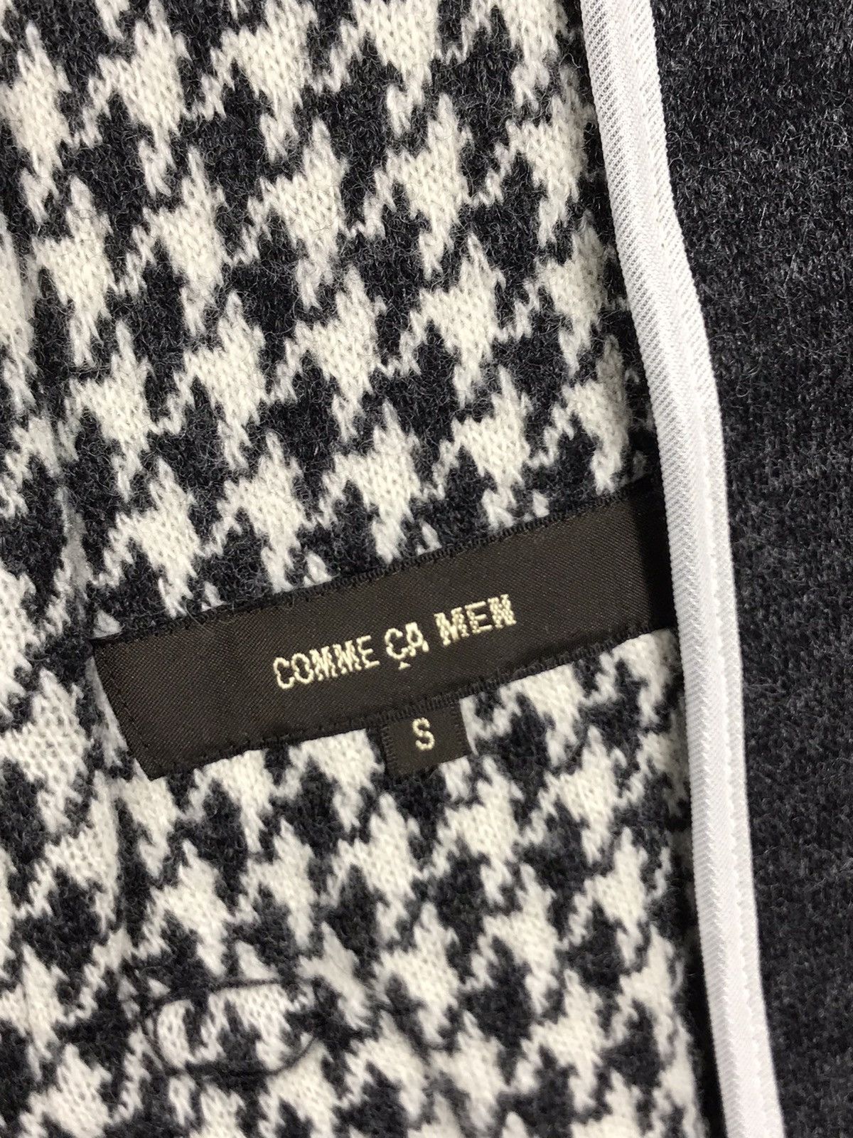 Comme Ca Ism 🔥Comme Ca Men Wool Double Breast Peacoat Size US S / EU 44-46 / 1 - 8 Thumbnail