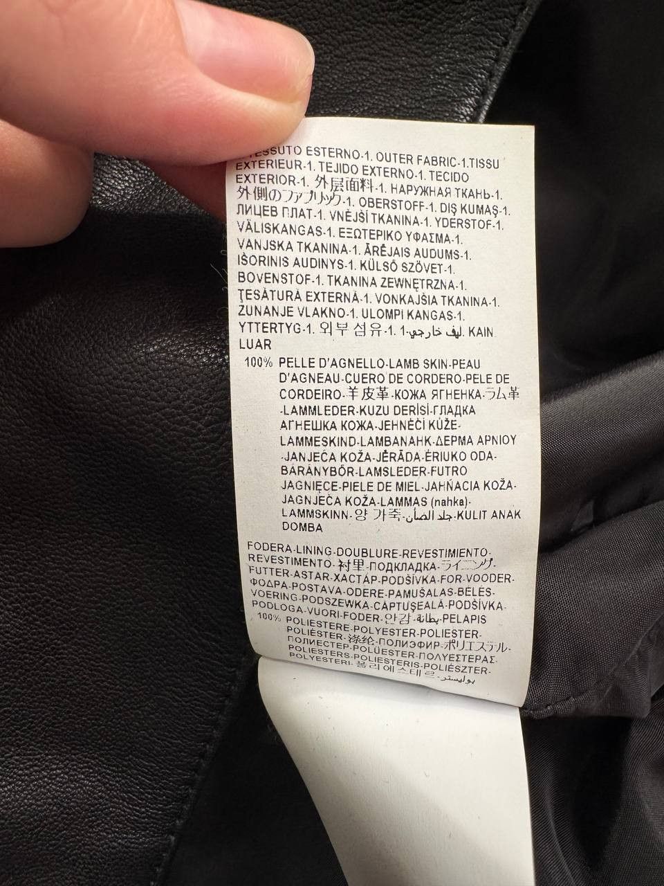 Versace Versace Collection Leather Moto Jacket Braided Accents Size US L / EU 52-54 / 3 - 14 Thumbnail