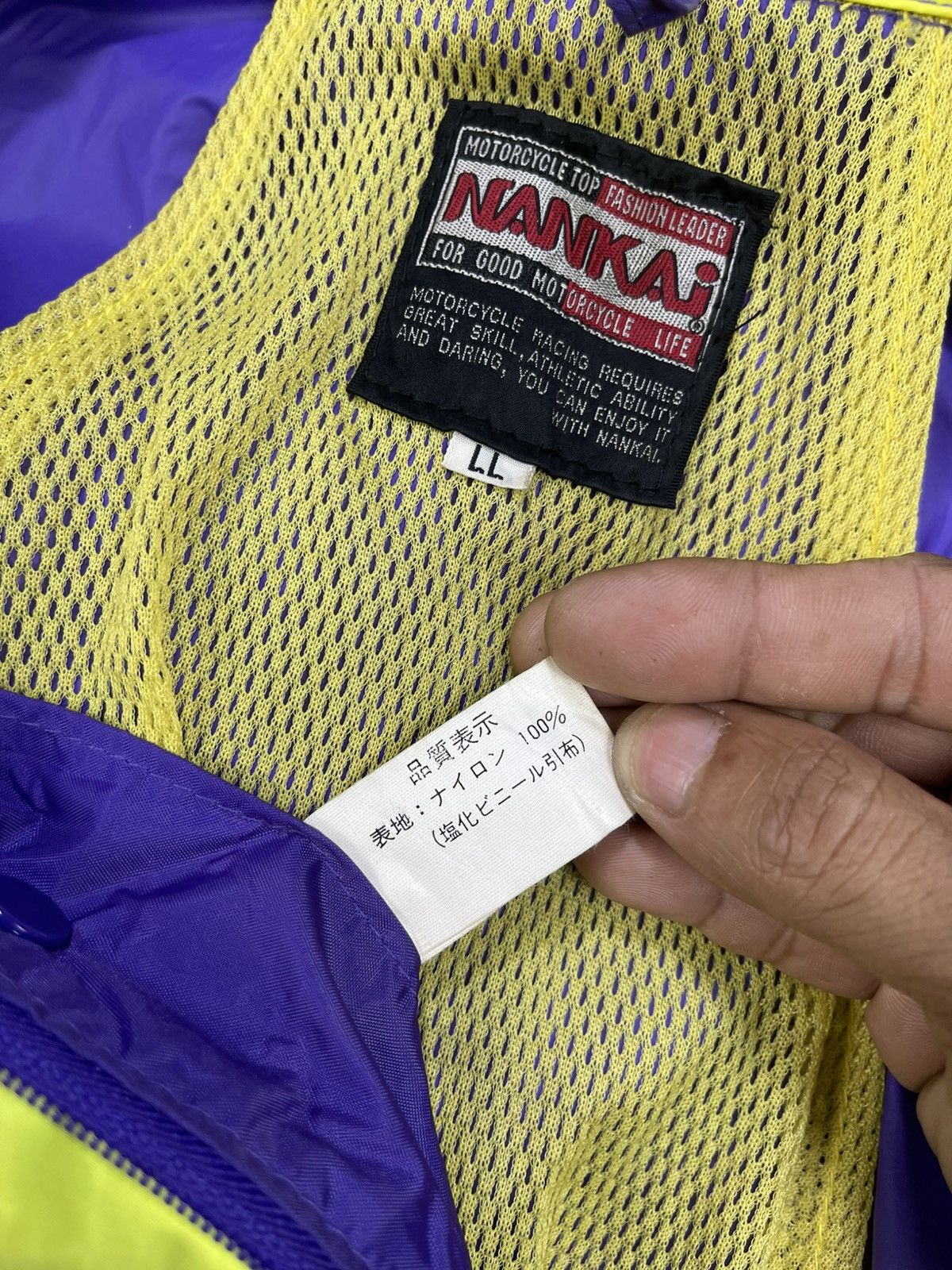 Gear for Sports Vtg Nankai Motorcycles Rain Jacket Size US L / EU 52-54 / 3 - 14 Thumbnail