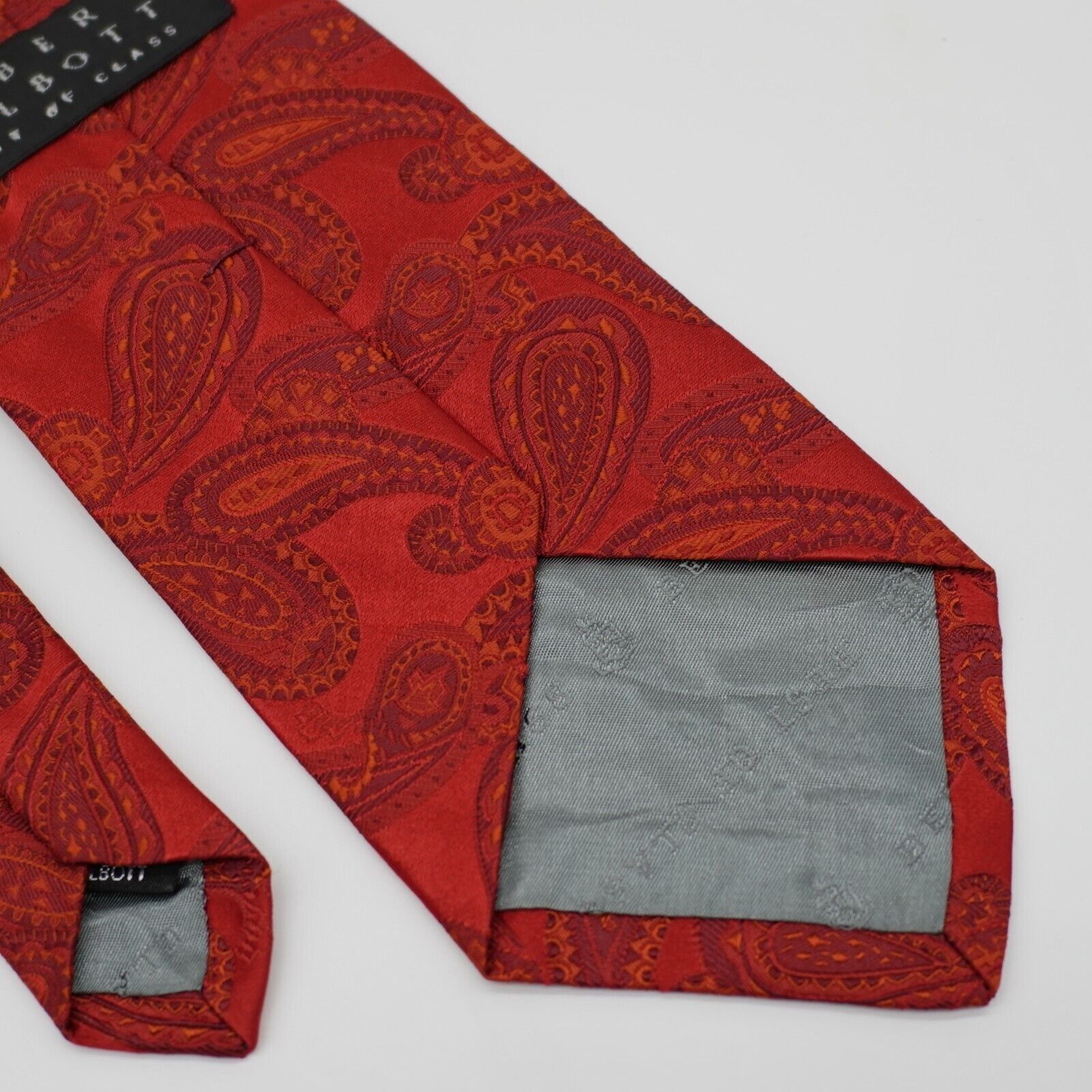 Robert Talbott Robert Talbott Best Of Class Red Woven Paisley Silk Tie Mad Size ONE SIZE - 6 Thumbnail