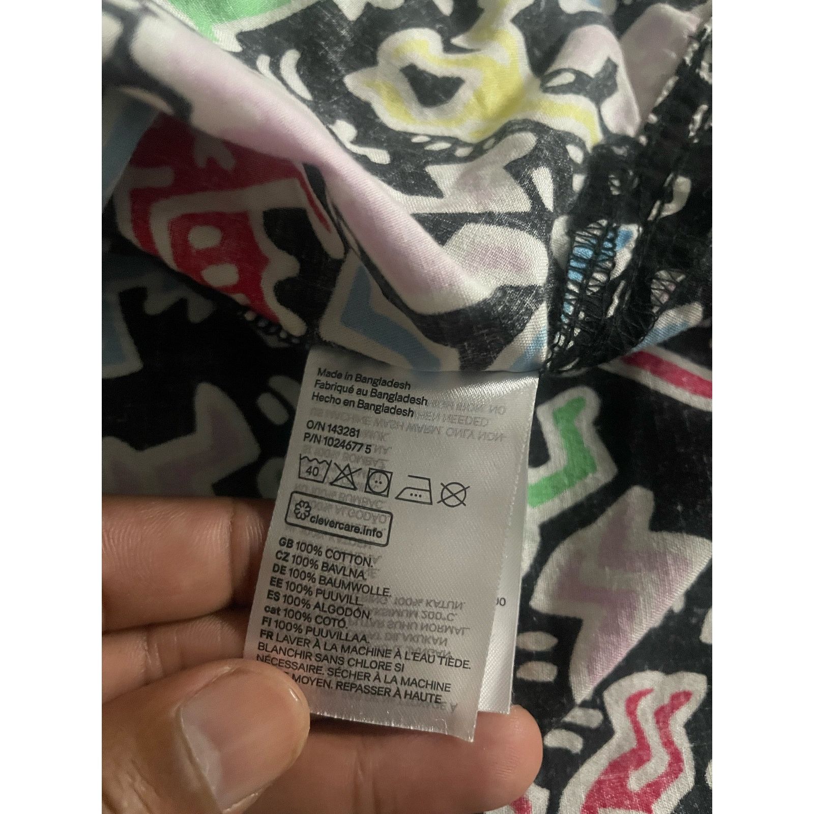 H&M H&M x Keith Haring - Coupe Decontractee Shirt / limited / XS Size US XS / EU 42 / 0 - 9 Thumbnail