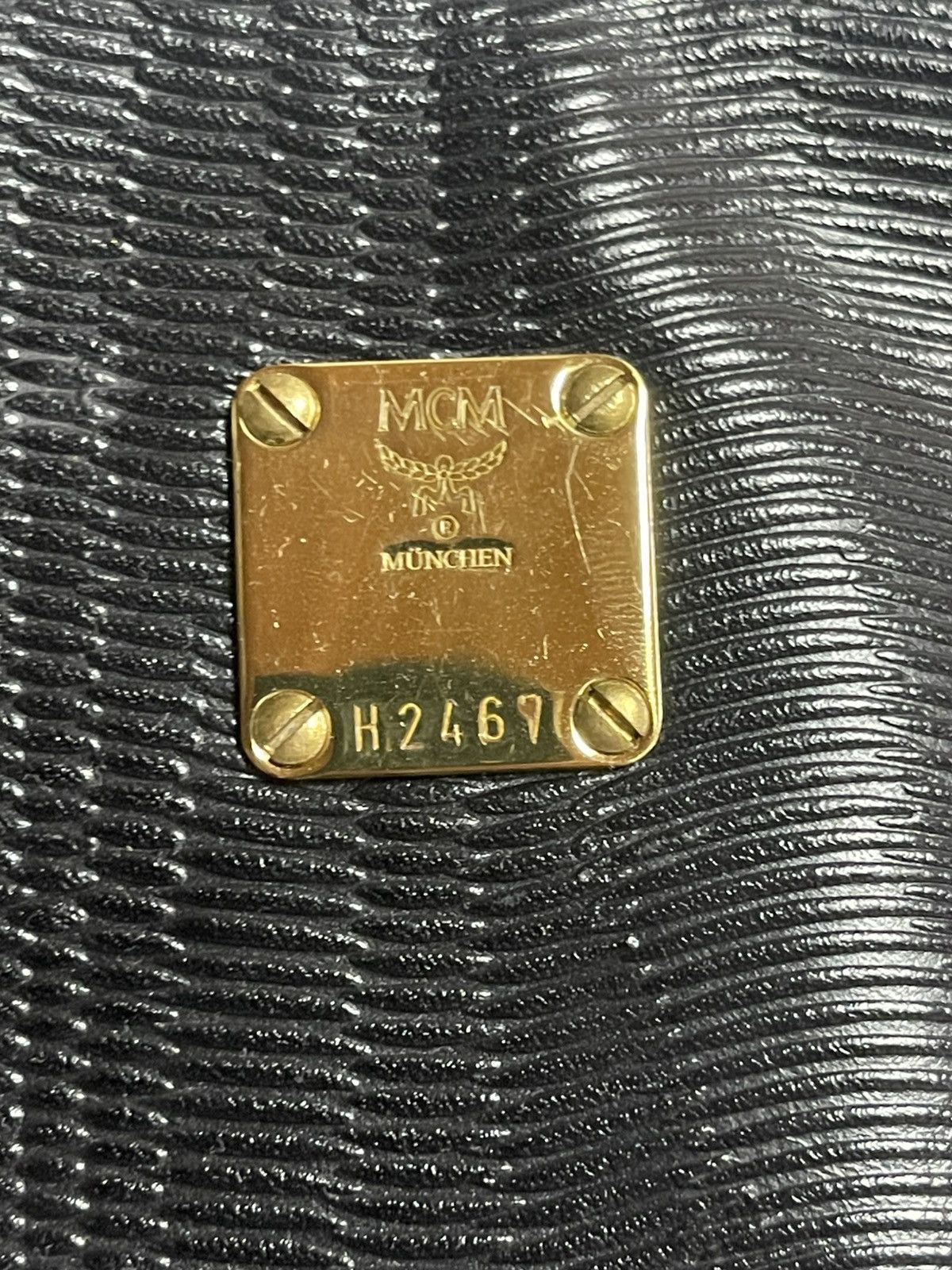 MCM × Vintage MCM MUNCHEN MICHAEL CROMER HAND MADE RARE LUXURY LEATHER Size ONE SIZE - 11 Thumbnail