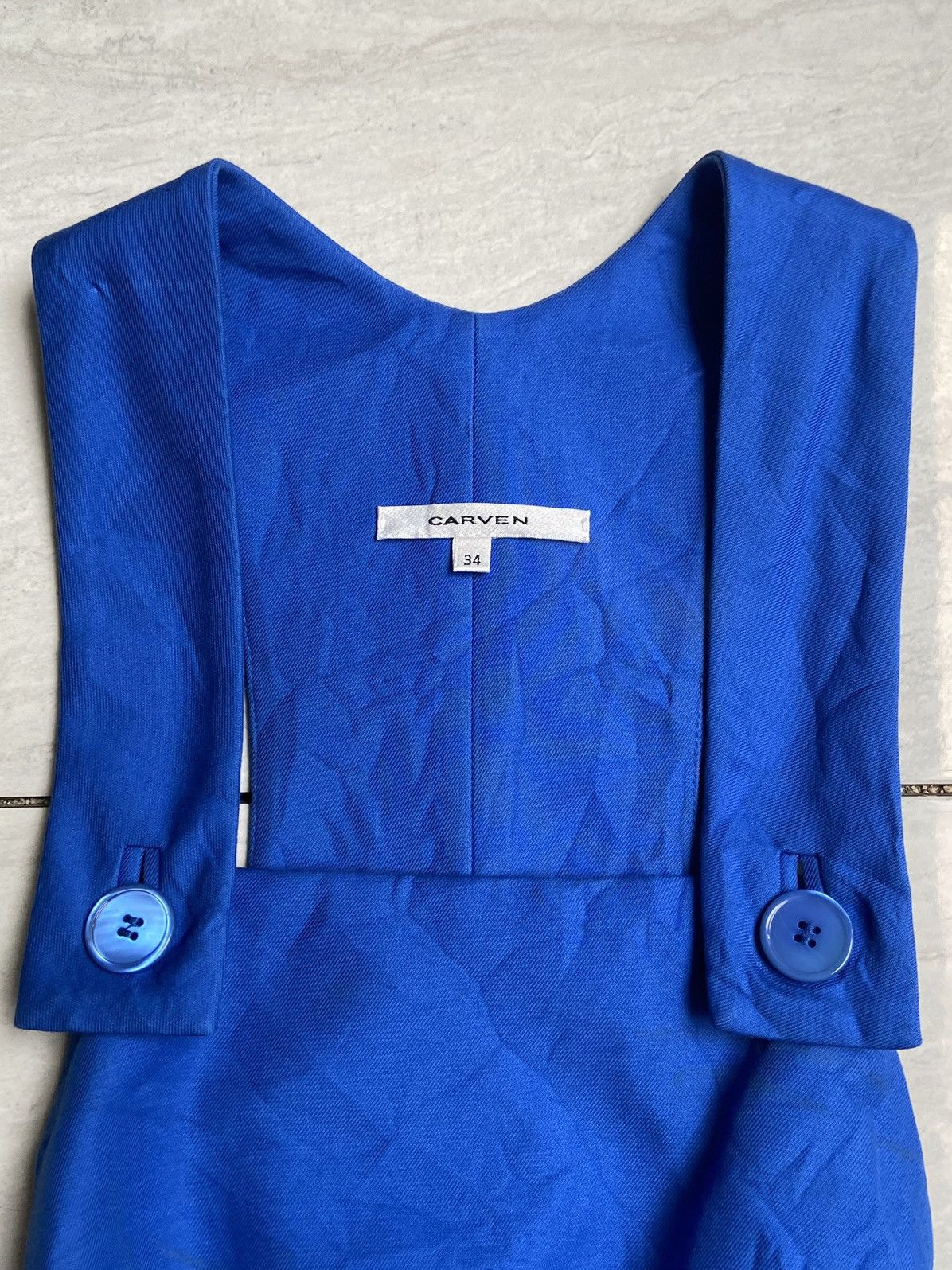 Carven CARVEN Blue Jumpsuit Dress Size 25" / US 0 / IT 36 - 14 Thumbnail