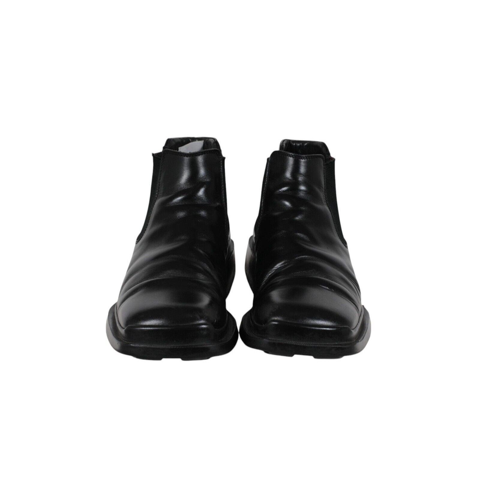 Prada Aw99 Vintage Square Toe Boots - 02494 Size US 8.5 / EU 41-42 - 8 Thumbnail