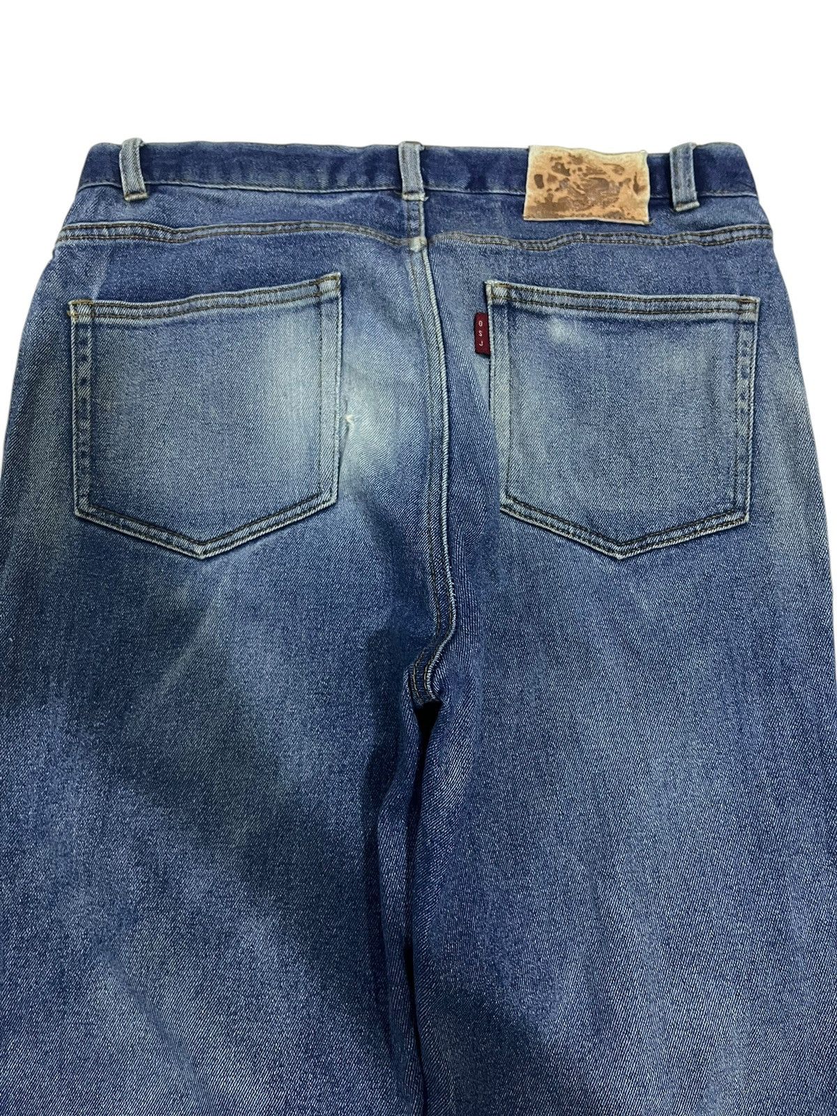 If Six Was Nine × Japanese Brand × Le Grande Bleu (L.G.B.) 🇯🇵JAPANESE BRAND WASHED BLUE DENIM NICE FADED Size US 32 / EU 48 - 9 Thumbnail