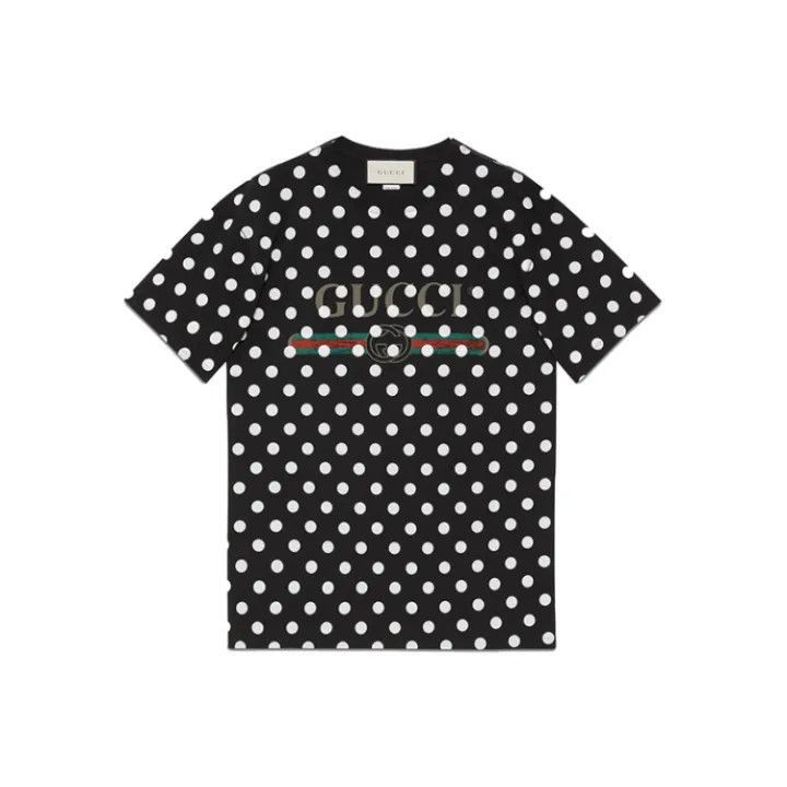 Gucci GUCCI Polka Dot Print T-Shirt for Women-2507 Size S / US 4 / IT 40 - 7 Thumbnail