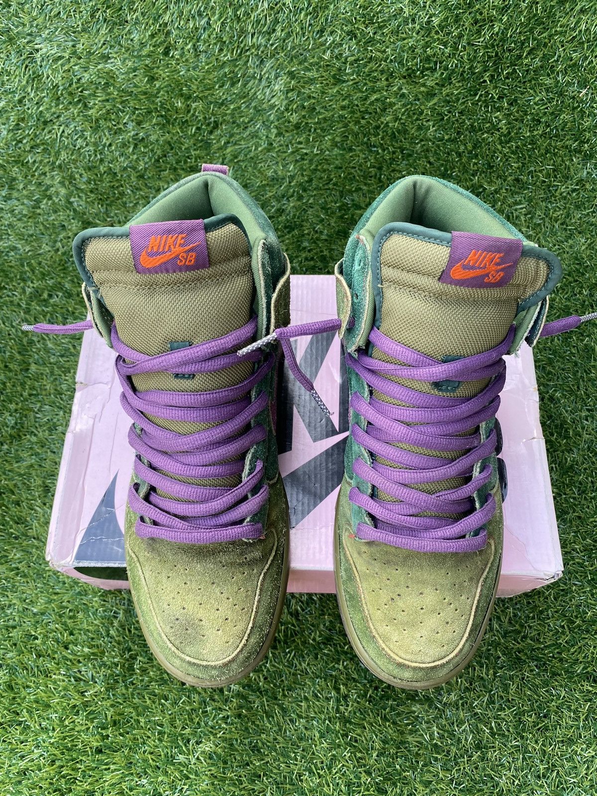 Nike Nike Dunk Skunk 2010 Size US 9.5 / EU 42-43 - 3 Thumbnail