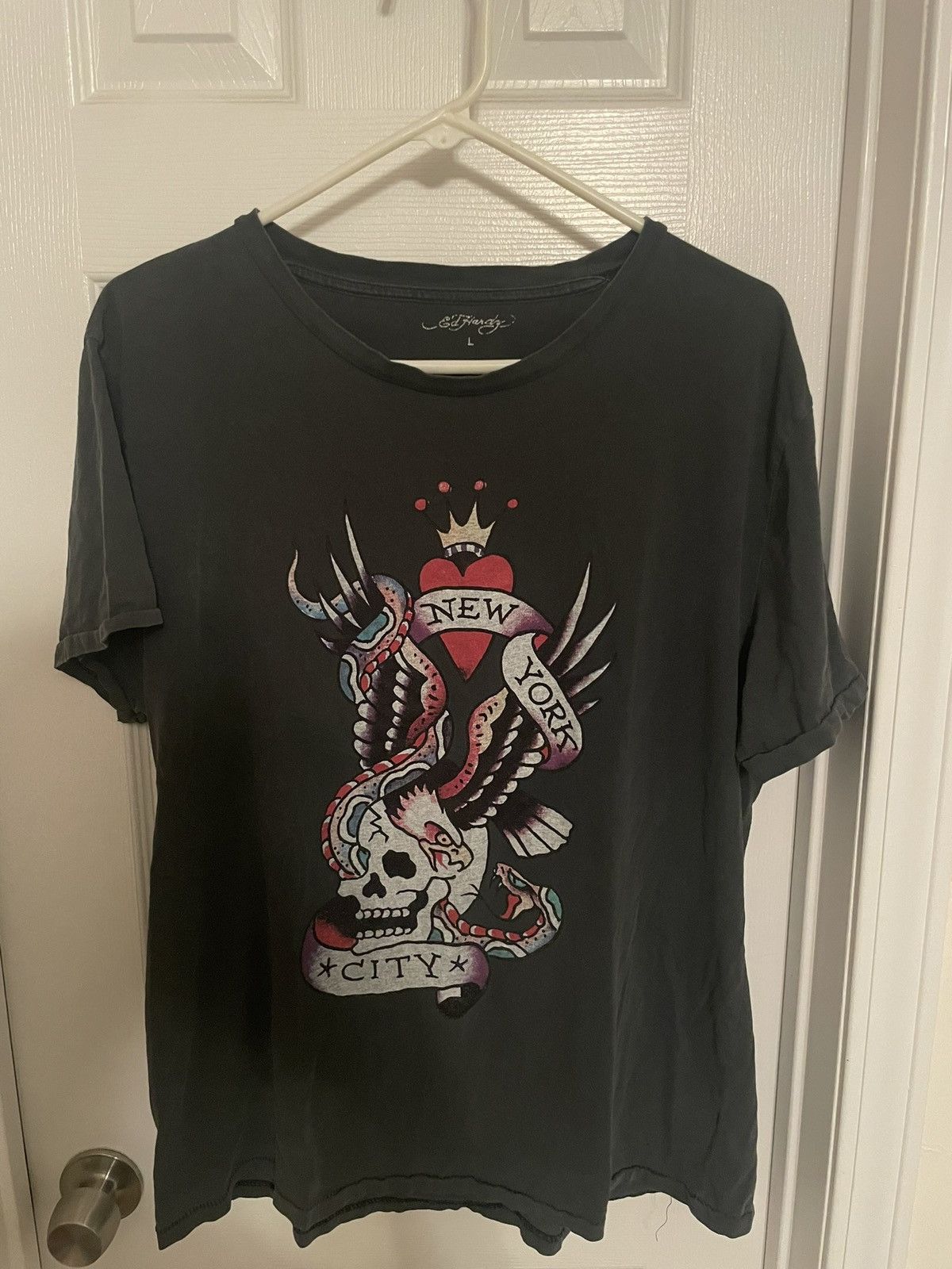 Ed Hardy ED HARDY NYC T SHIRT Size US L / EU 52-54 / 3 - 1 Thumbnail