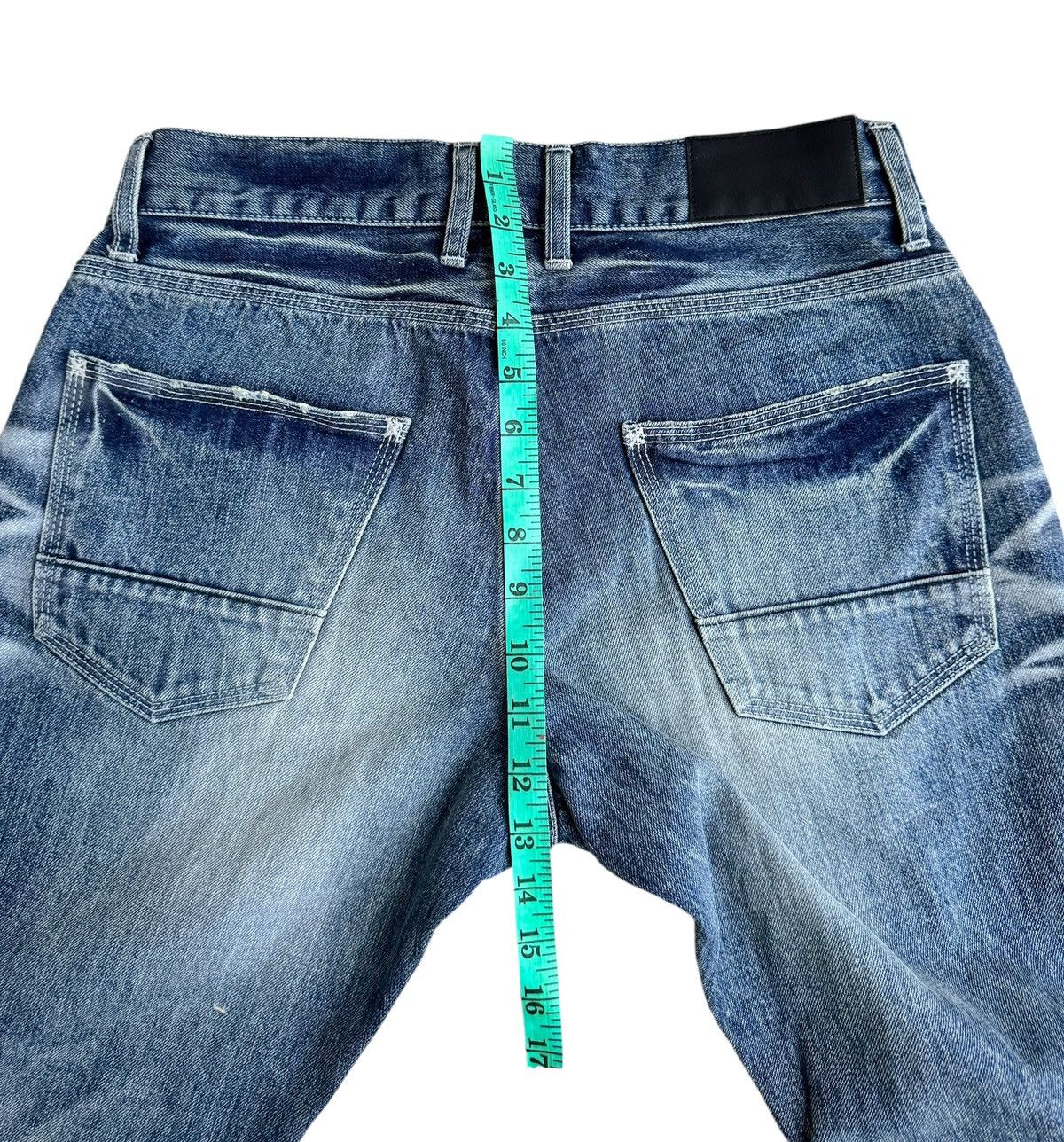 Japanese Brand ⚡️Distressed Japanese Brand Urban Craft Vintage Flare Jeans Size US 32 / EU 48 - 14 Thumbnail