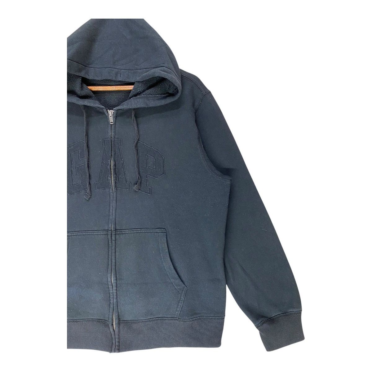 Gap Vintage GAP Hoodie Full Zip Double Pocket Gap Size L Size US L / EU 52-54 / 3 - 4 Thumbnail