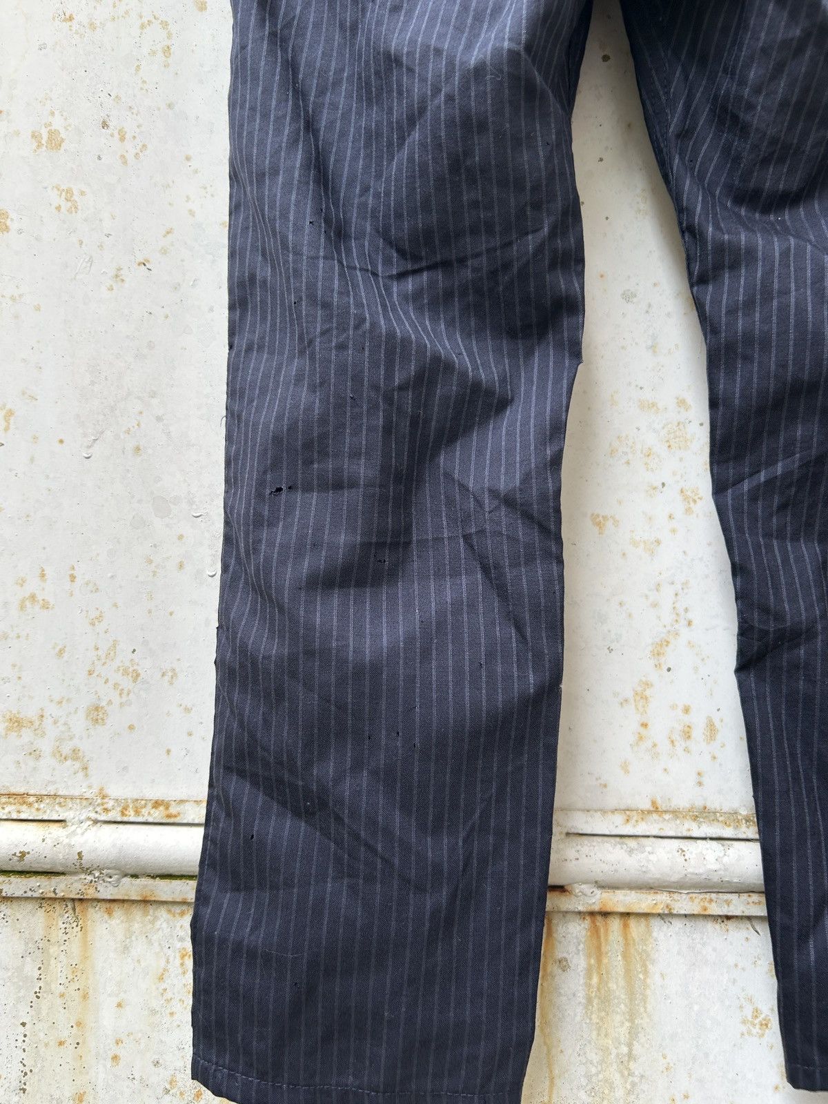 Junya Watanabe Junya Watanabe Man COMME des GARCONS MAN Pink Striped Pants Size US 30 / EU 46 - 13 Thumbnail