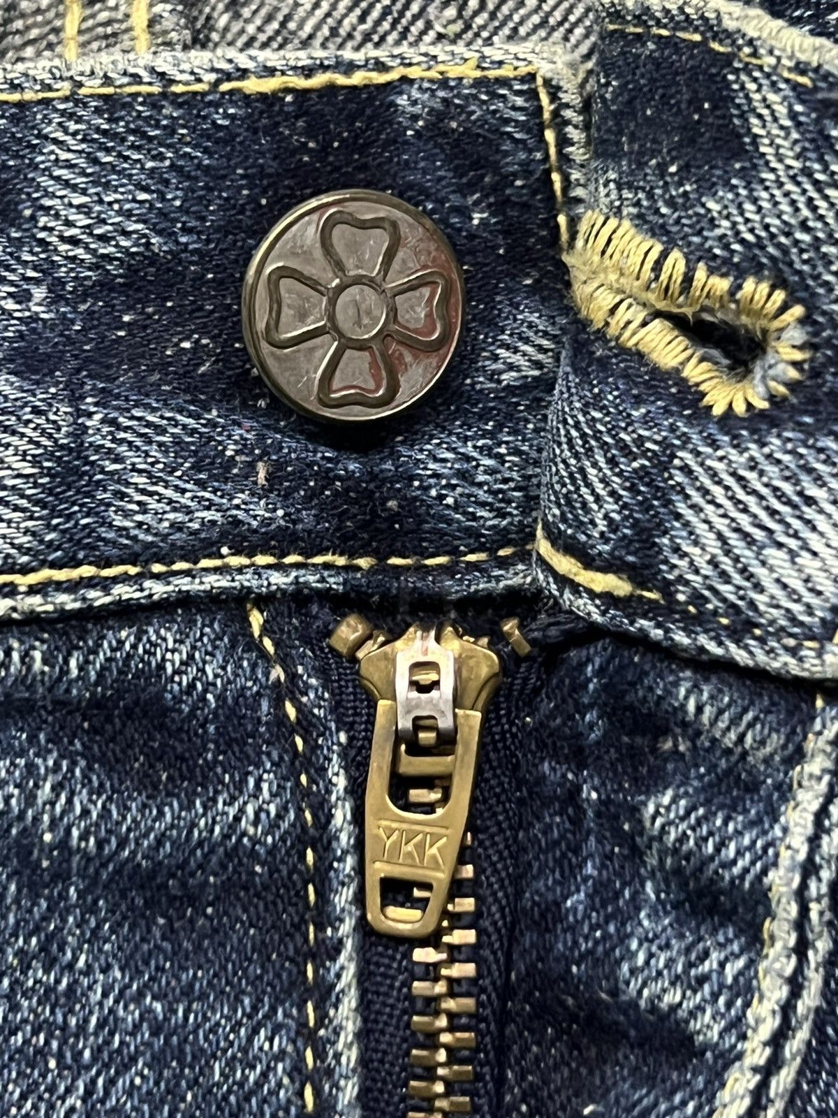 Art Comes First Vintage OZONE ROCKS Grafitti Art. Japan Rebirth Denim W35 Size US 35 - 10 Thumbnail