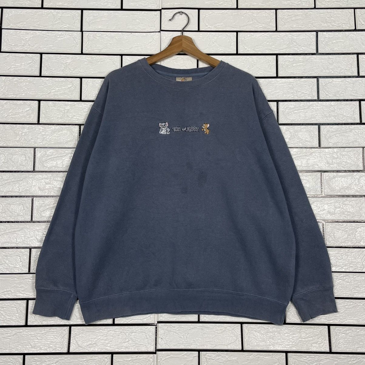 Japanese Brand Tom And Jerry Crewneck Sweatshirt Size US L / EU 52-54 / 3 - 1 Thumbnail