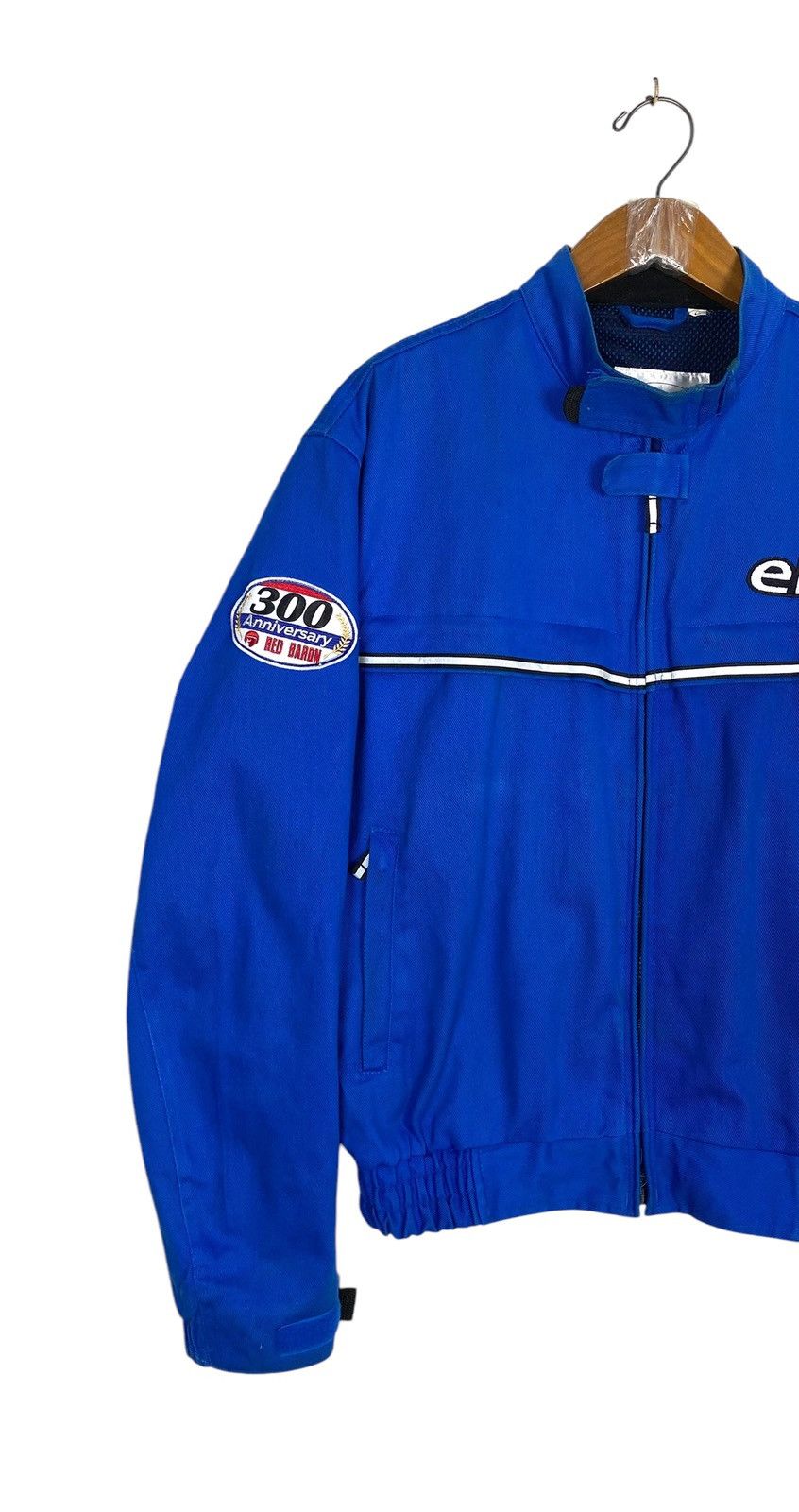 Japanese Brand Elf 300 Anniversary Red Baron Racing Jacket Big Logo Size US M / EU 48-50 / 2 - 2 Thumbnail