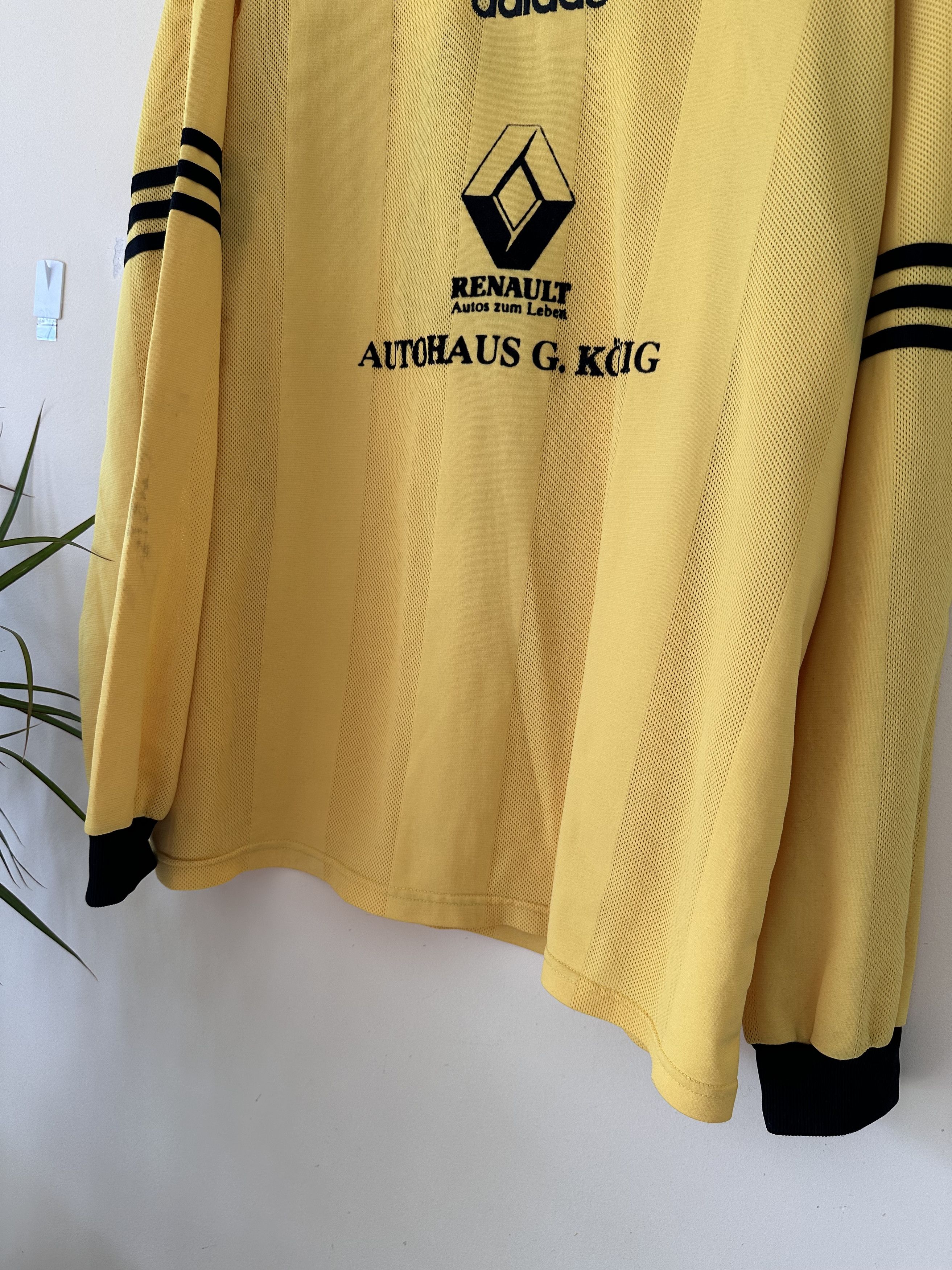 Adidas Rare Vintage Adidas Renault bundes league football tee Size US XL / EU 56 / 4 - 3 Thumbnail