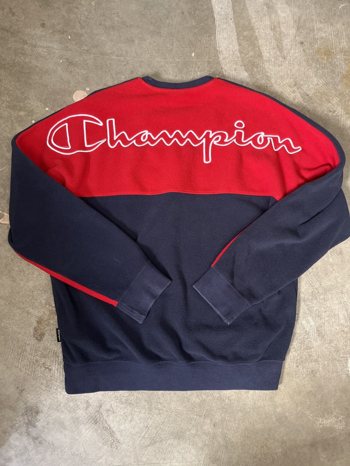 Champion Retro Champion Sherpa Fleece Pullover Crewneck Size US L / EU 52-54 / 3 - 1 Thumbnail