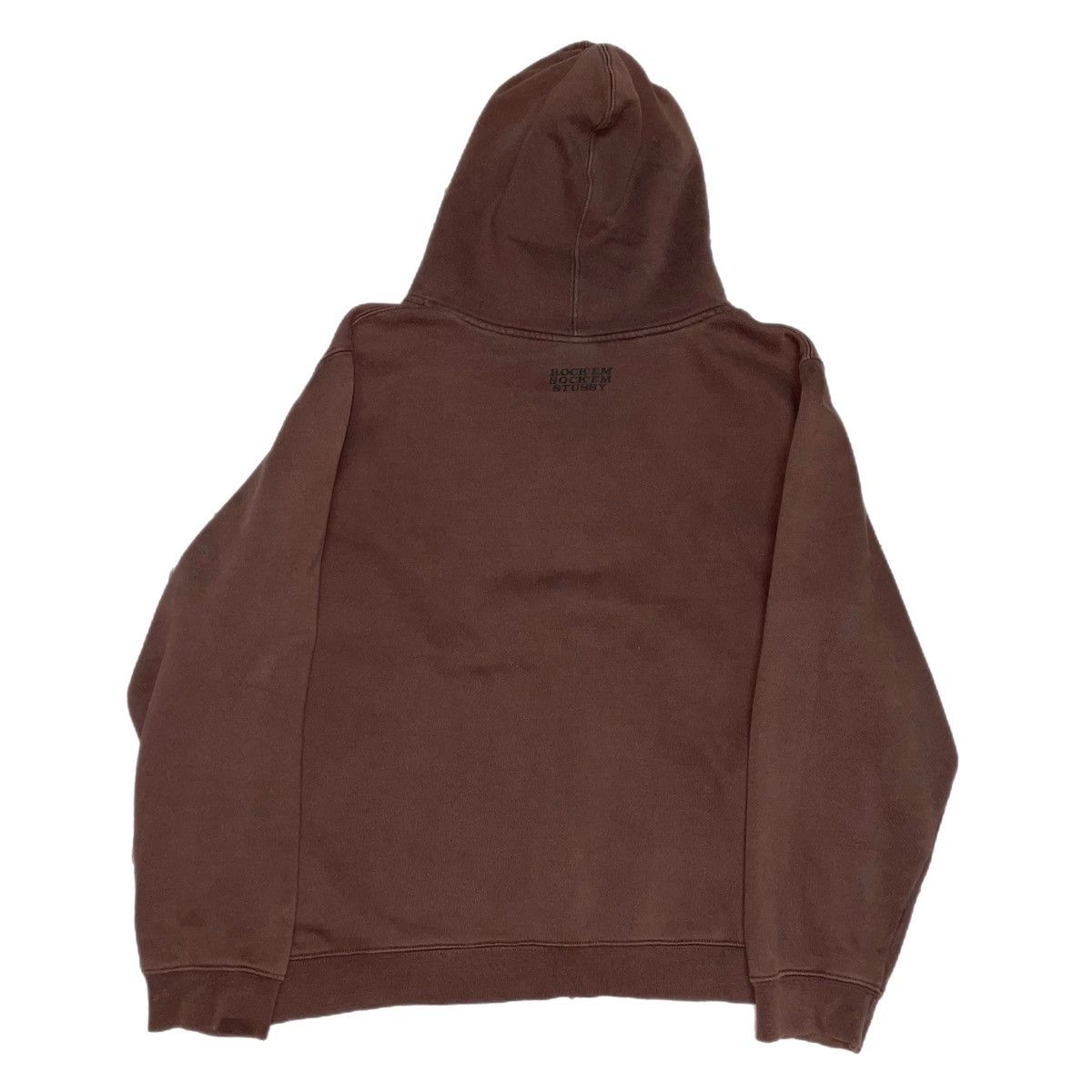Stussy Stussy Vintage Rockem’ Sockem’ Chocolate Hoodie VERY RARE Size US M / EU 48-50 / 2 - 6 Thumbnail