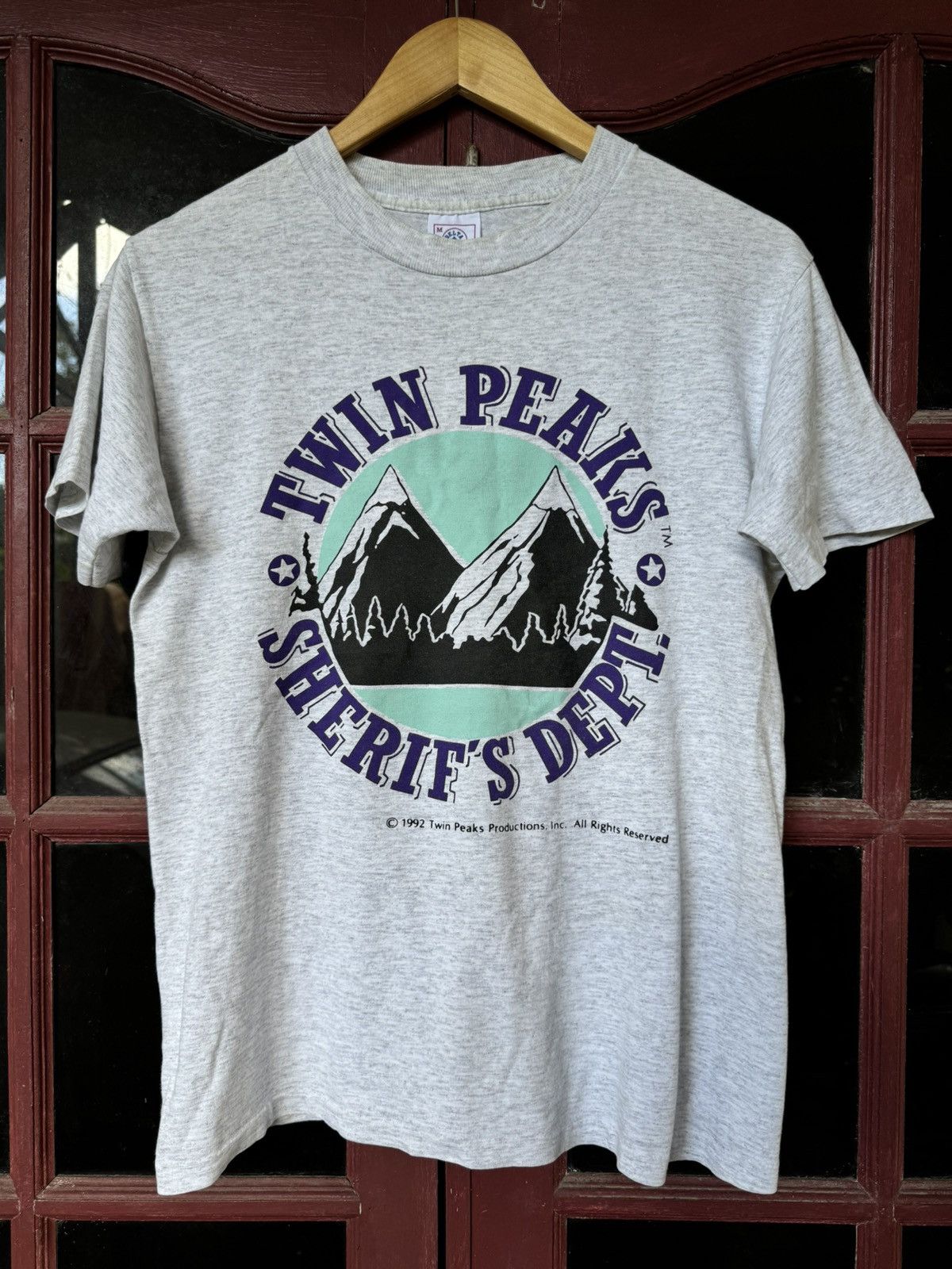 Vintage 1992 Twin Peaks Movie Sheriff Department David Lynch Horror Size US M / EU 48-50 / 2 - 1 Thumbnail