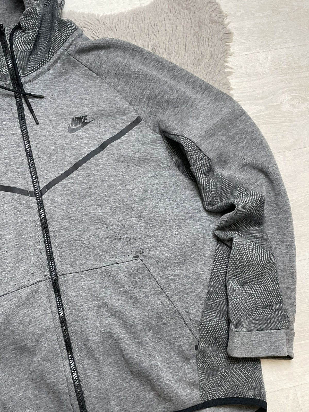 Nike Nike Tech Fleece Zip Hoodie Center Swoosh Drill Size US L / EU 52-54 / 3 - 3 Thumbnail