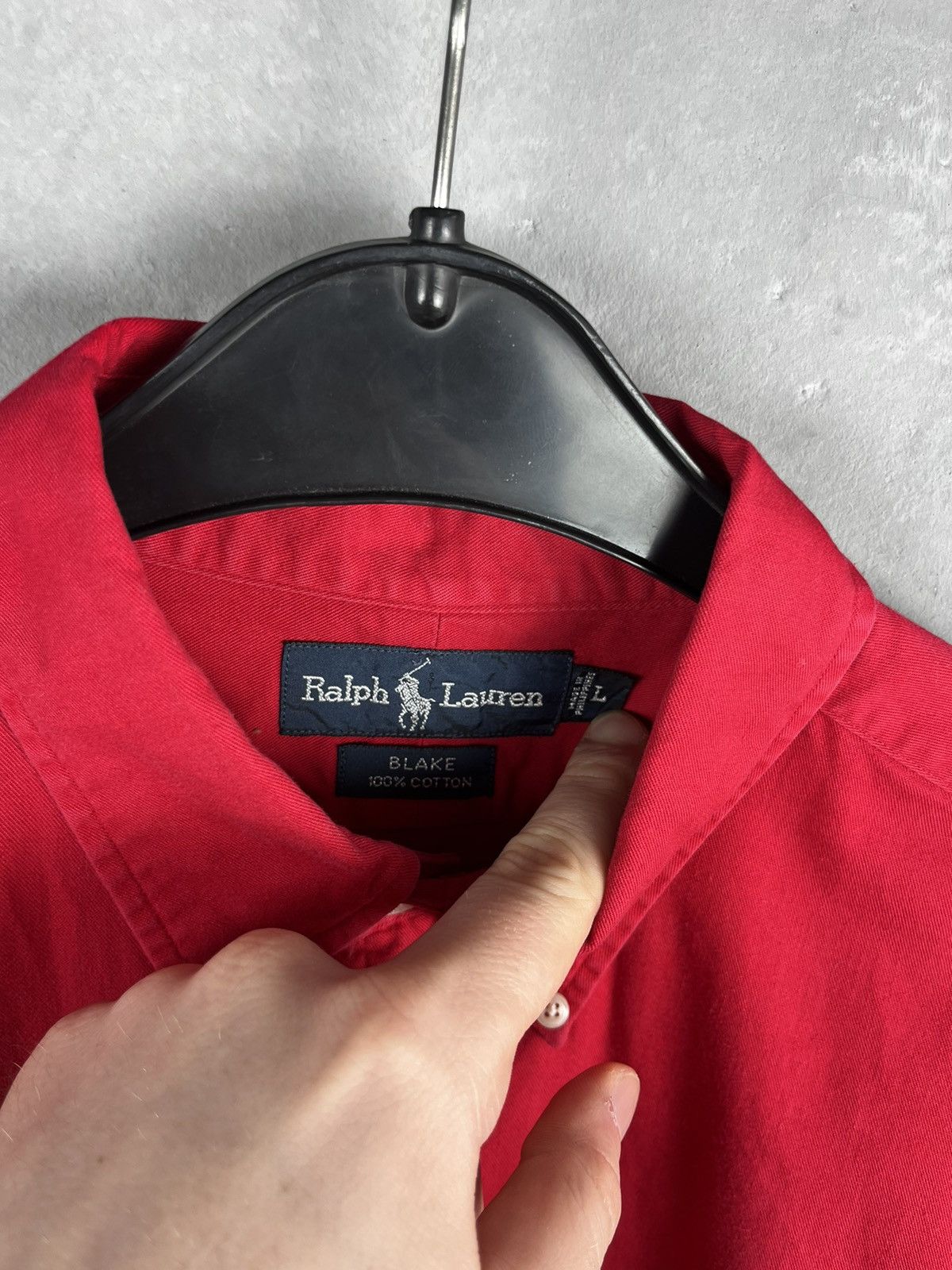 Polo Ralph Lauren × Ralph Lauren × Vintage Ralph Lauren shirt vintage Size US L / EU 52-54 / 3 - 6 Thumbnail
