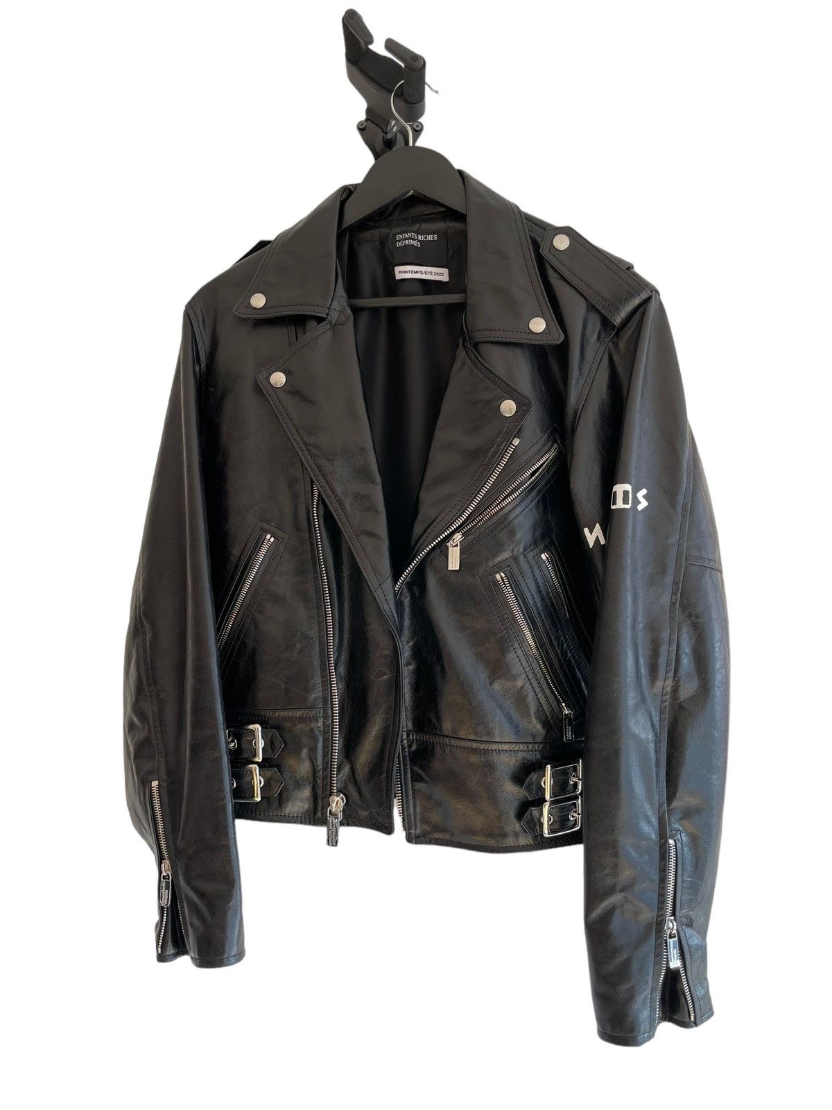 Enfants Riches Deprimes ERD Goth Couple Leather Moto Jacket | Grailed