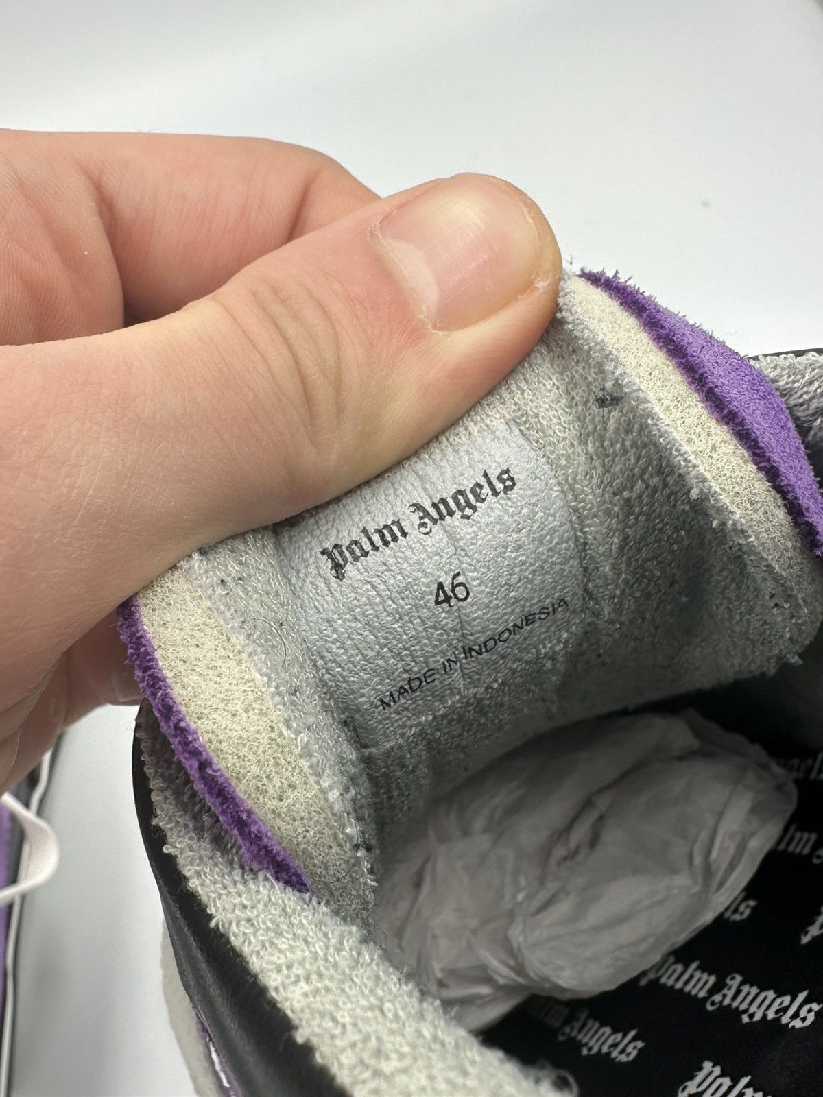 Palm Angels Palm Angles, Vulc Palm Low Purple White Size US 13 / EU 46 - 13 Thumbnail
