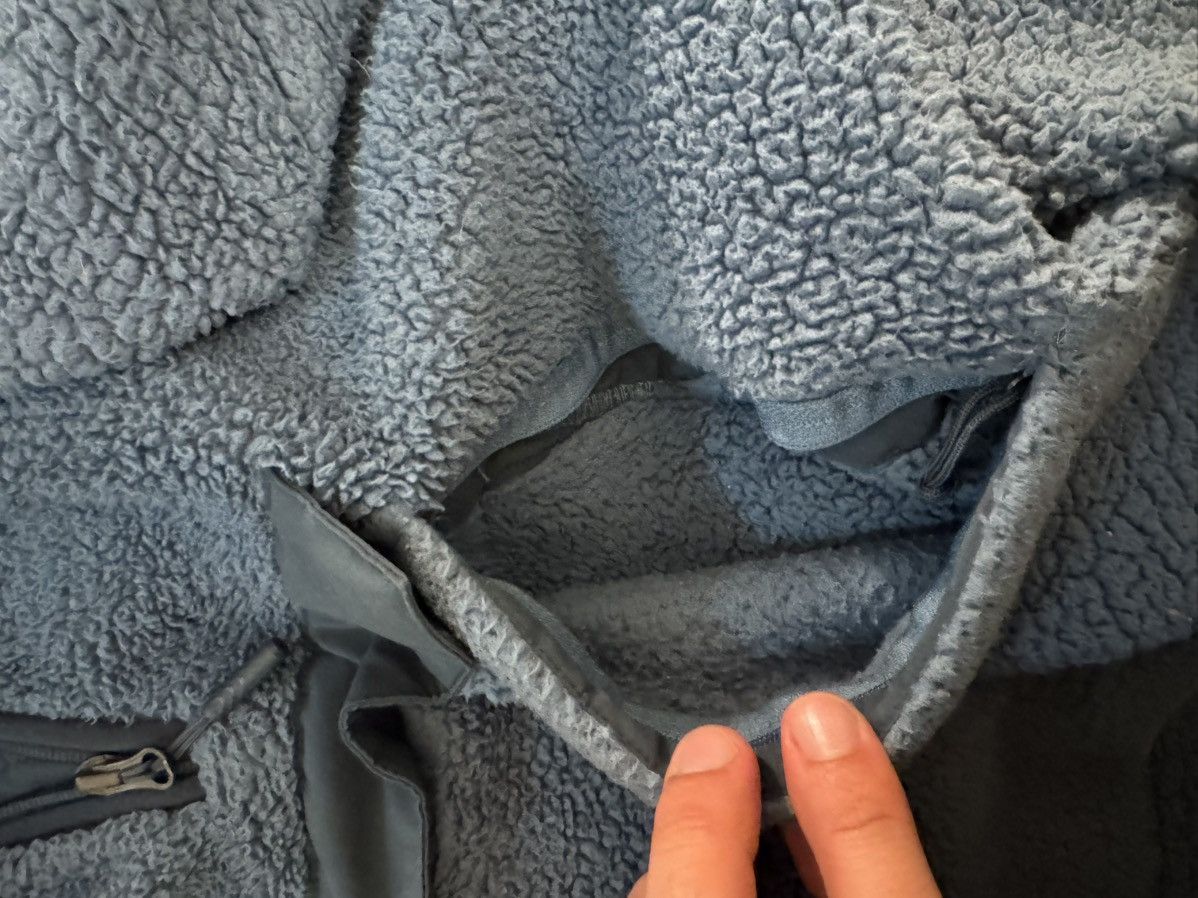 The North Face TNF sherpa pile pullover anorak fleece light blue Size US M / EU 48-50 / 2 - 11 Thumbnail