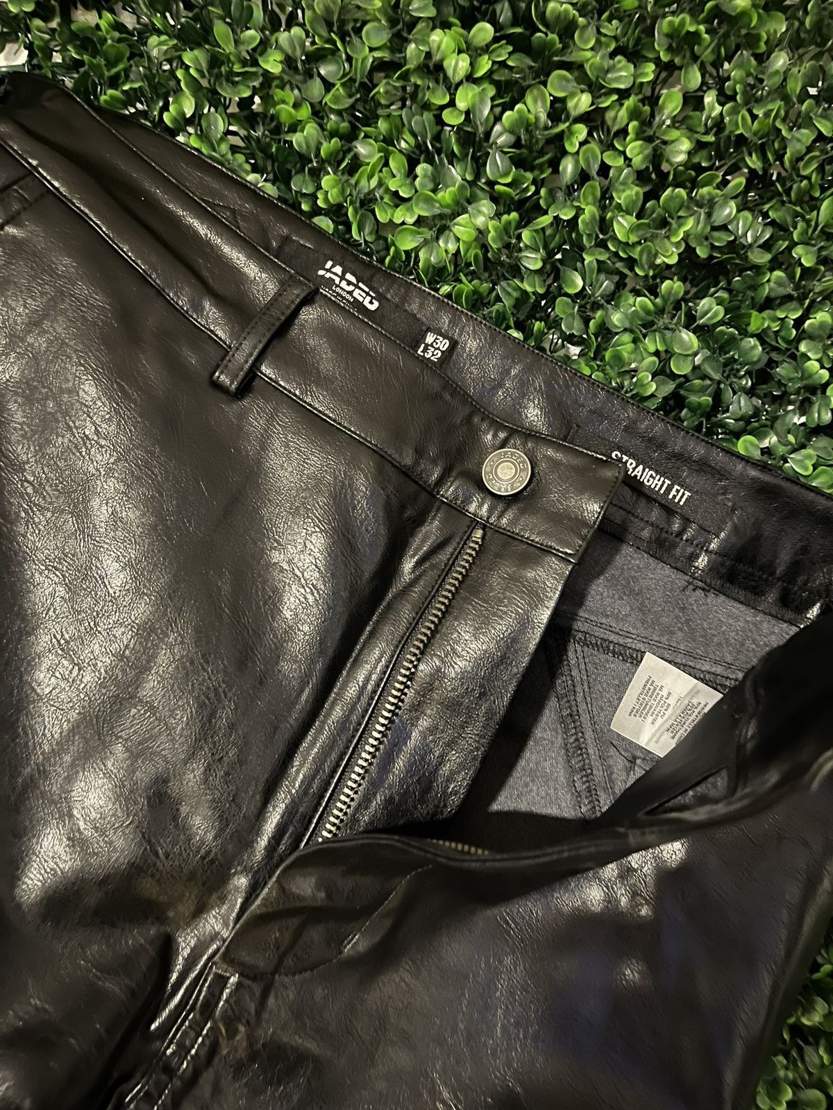 Jaded London black leather pants Size US 32 / EU 48 - 2 Thumbnail