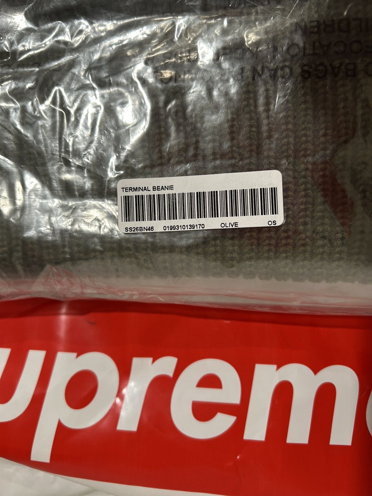 Supreme Supreme Terminal Beanie Size ONE SIZE - 3 Thumbnail