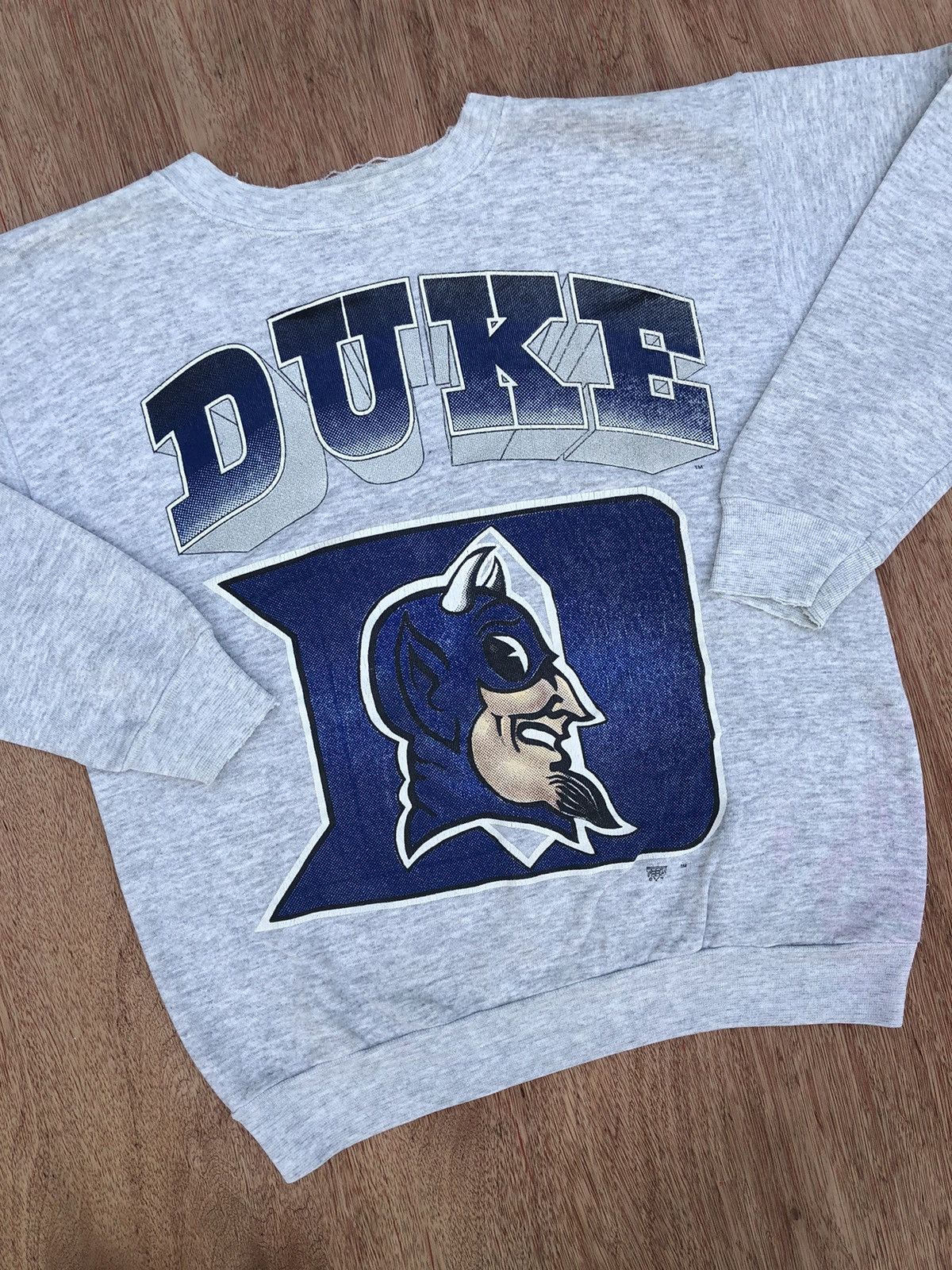 NCAA × Vintage Vintage DUKE University Big Logo Design Size US L / EU 52-54 / 3 - 3 Thumbnail