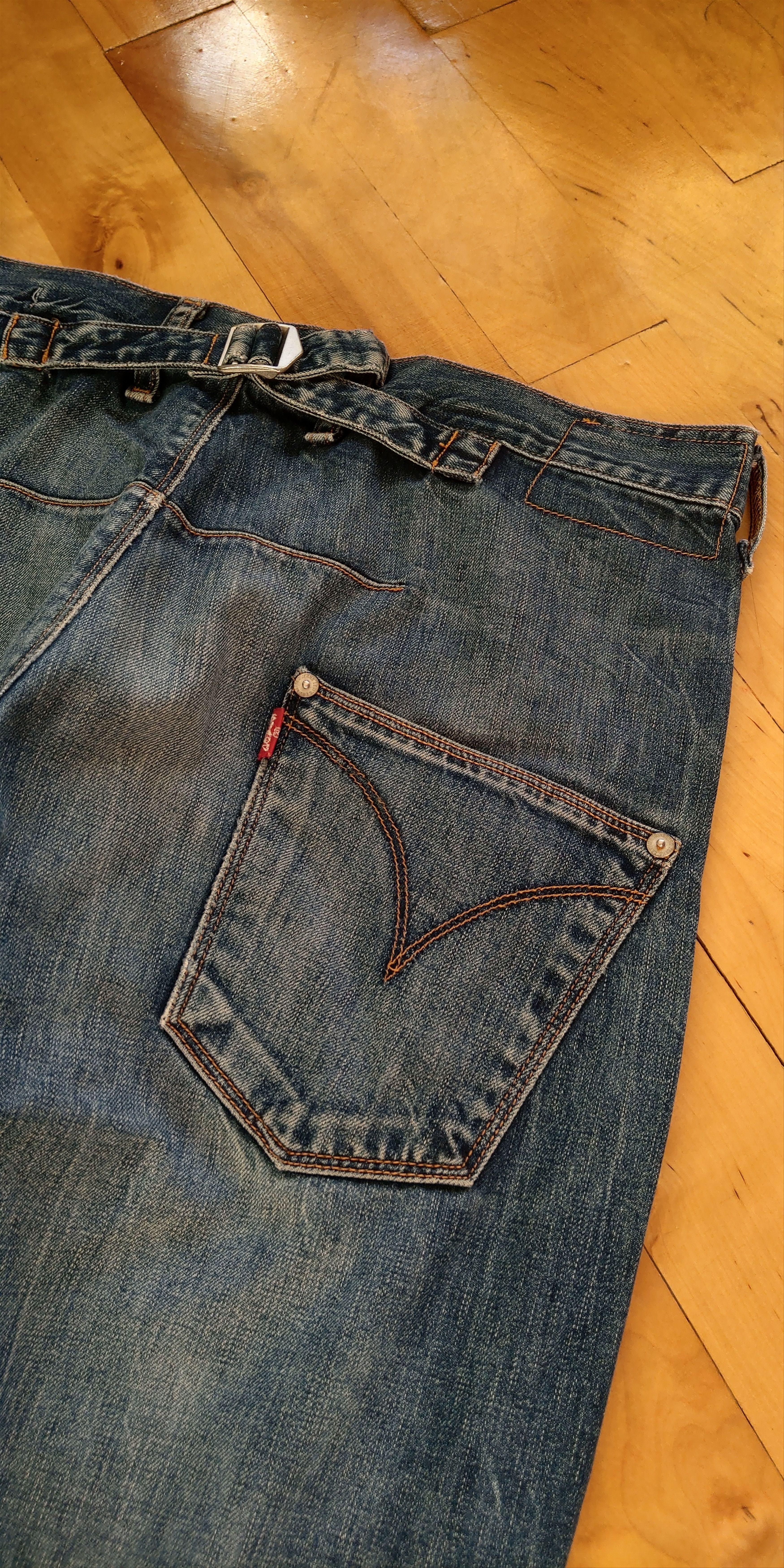 Levi's Levis ENGINEERED Flared Pants Reconstructed Baggy y2k opium Size US 31 - 3 Thumbnail