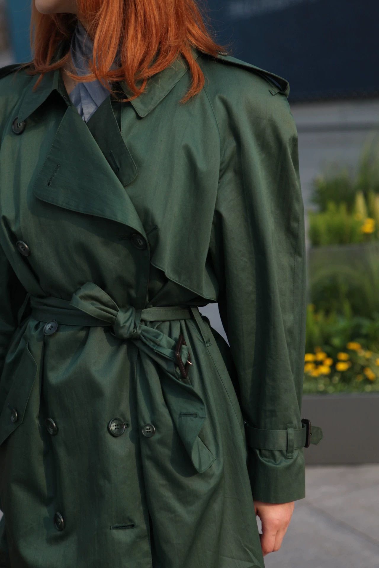 DAKS Daks Oversized Cotton Trench Coat Size S-M Size M / US 6-8 / IT 42-44 - 3 Thumbnail