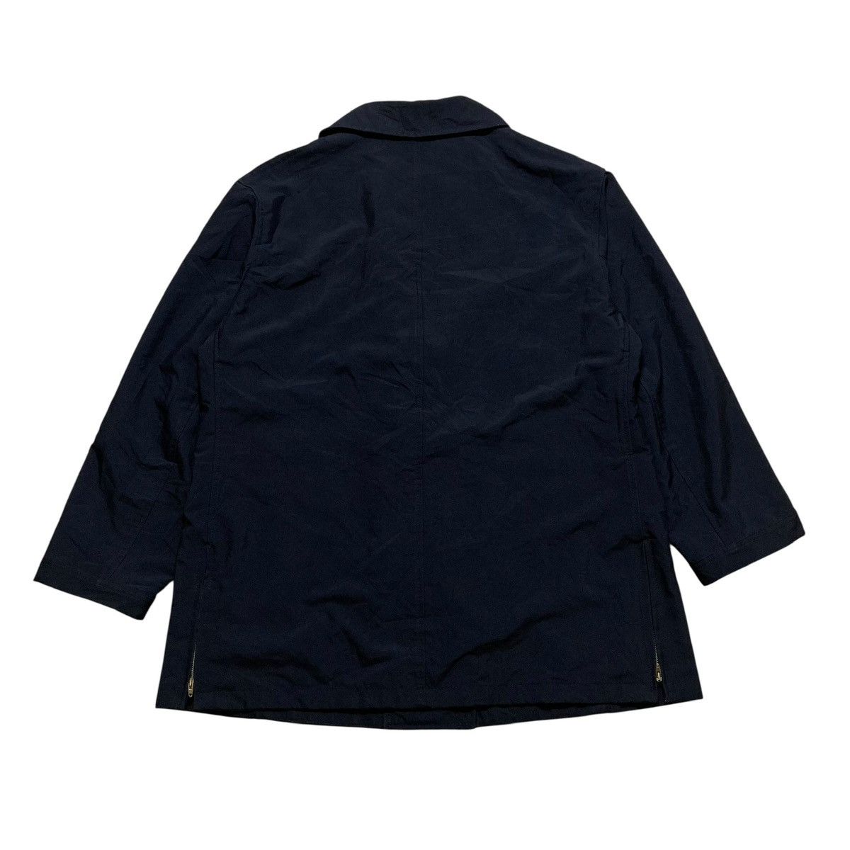Aquascutum AQUASCUTUM - Vintage Napoleon Navy Jacket Made In Italy Size US XL / EU 56 / 4 - 2 Thumbnail