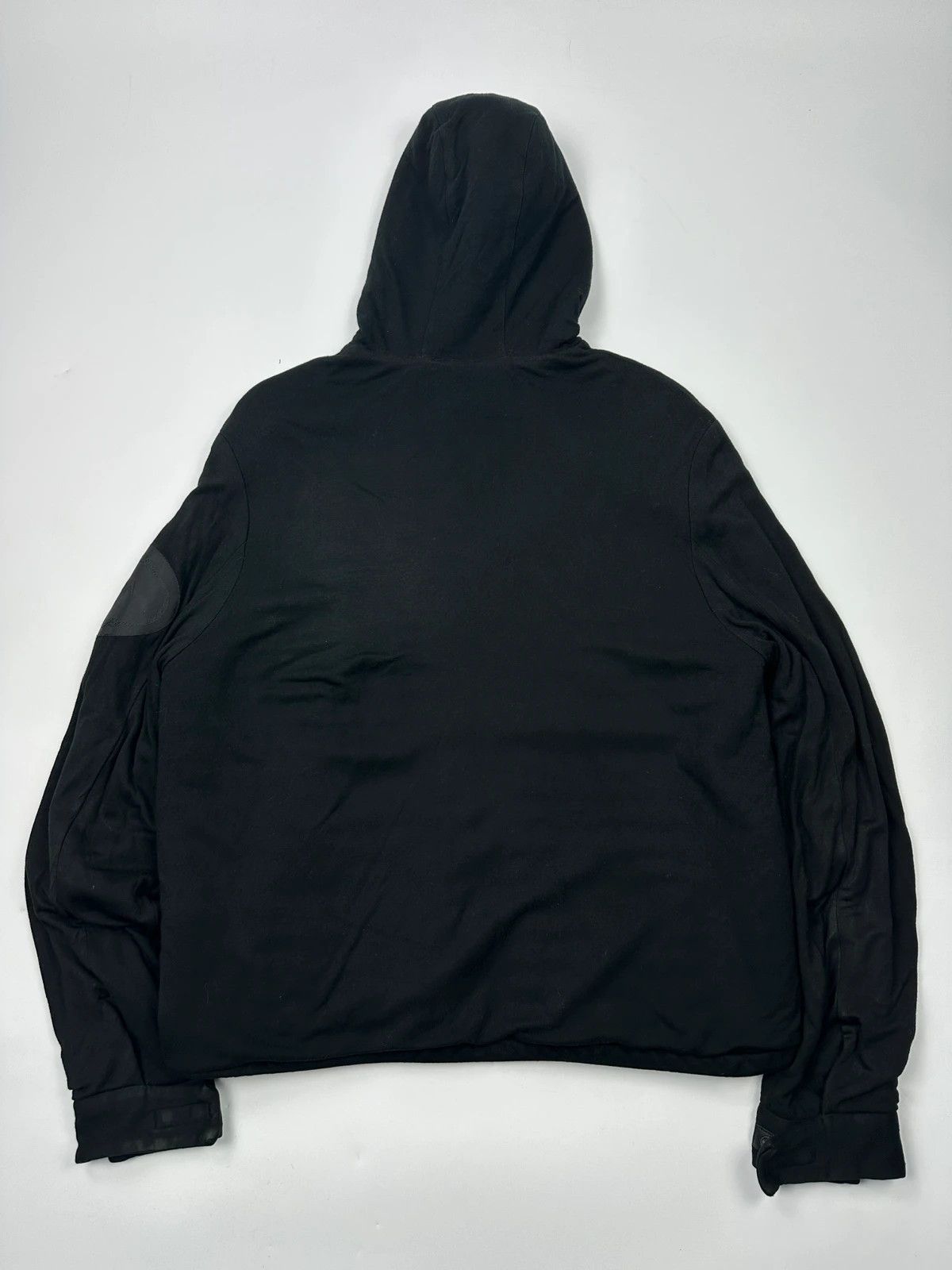 Prada Prada Milano FW2009 Black Padded Hooded Jacket Size US XL / EU 56 / 4 - 4 Thumbnail