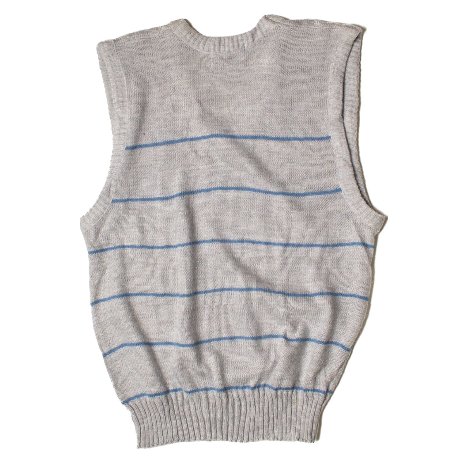 Vintage VINTAGE Chartwell Vest Knit Sweater Sleeveless Gray Large V-Neck Adults Men/Women? Size US L / EU 52-54 / 3 - 4 Thumbnail